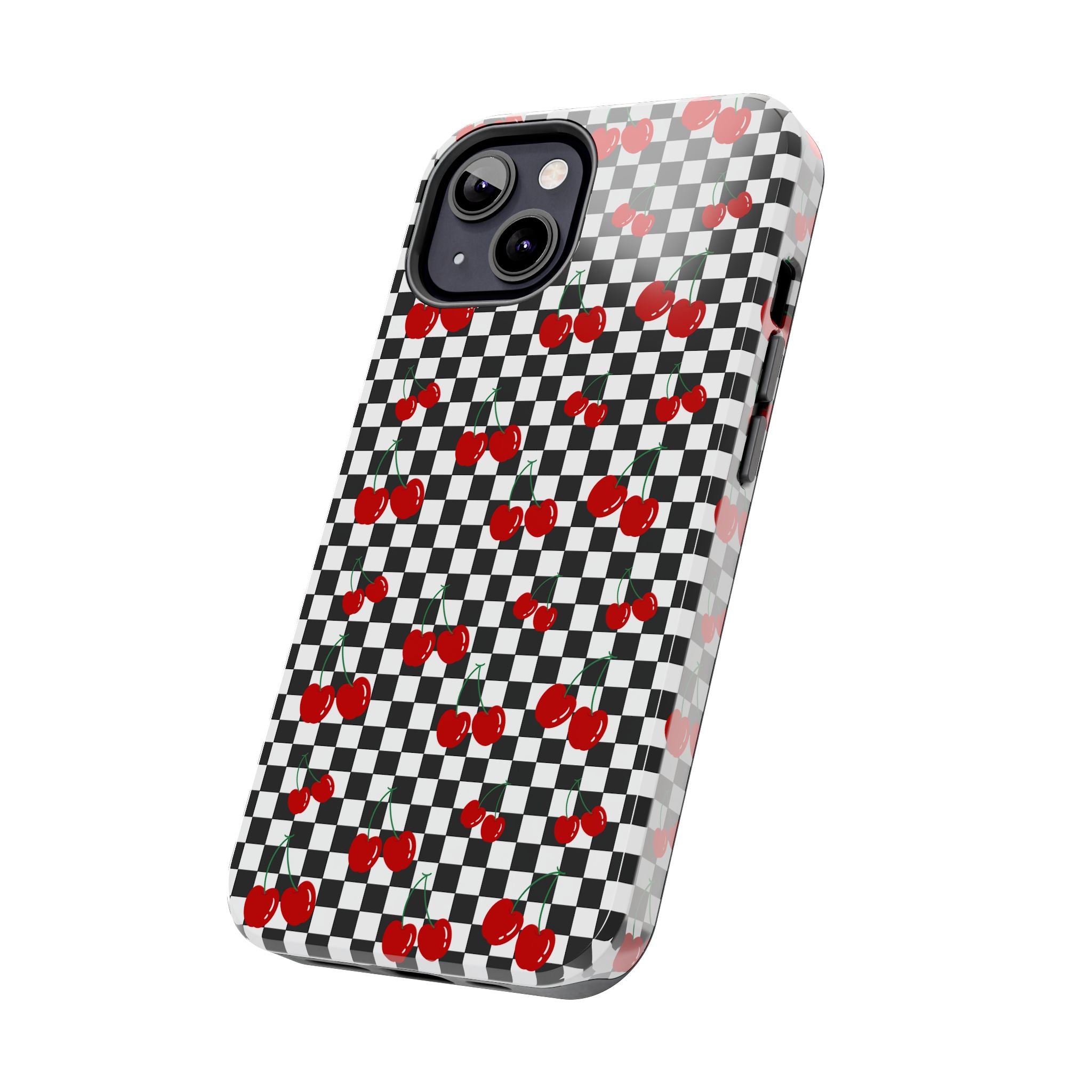 Black and White Checkered Cherries
