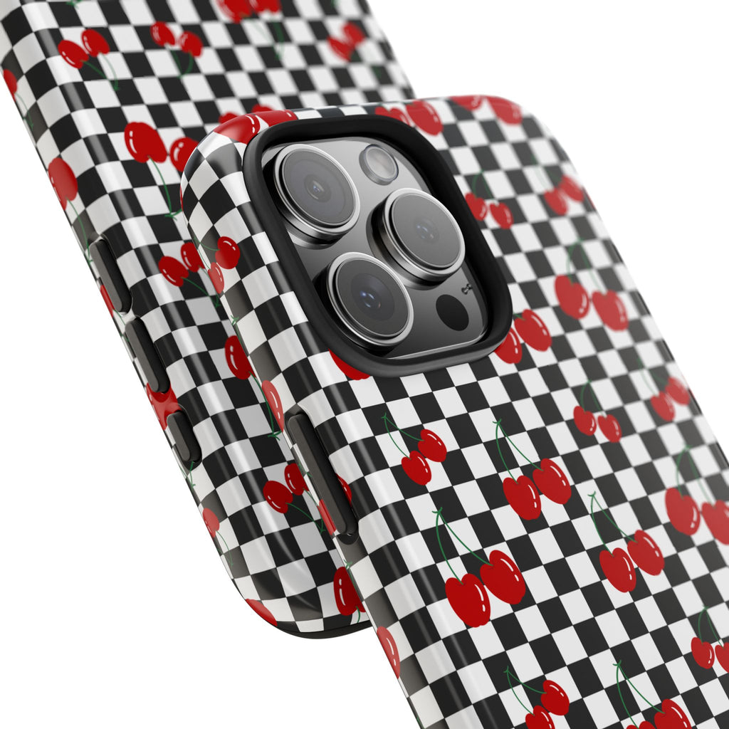 Black and White Checkered Cherries