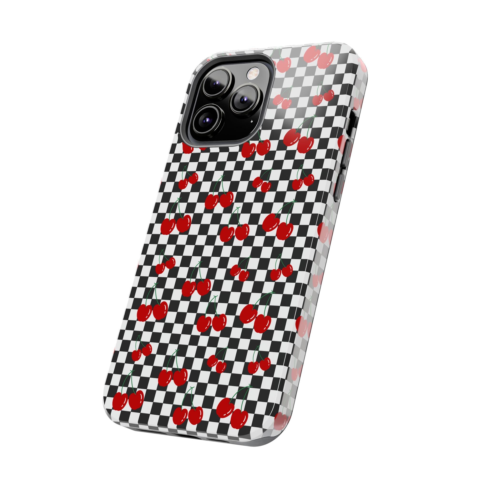 Black and White Checkered Cherries