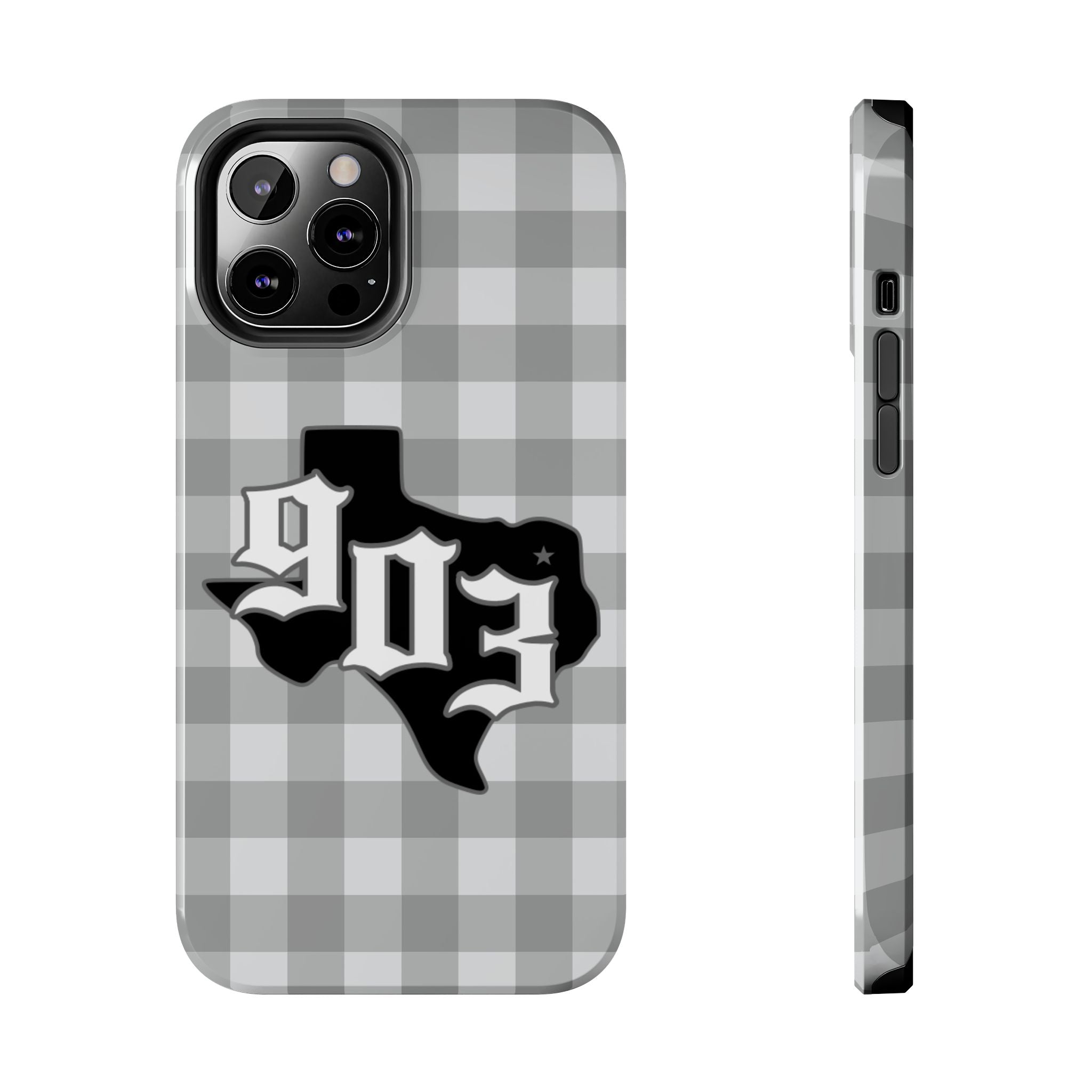 903- Gray Checkered