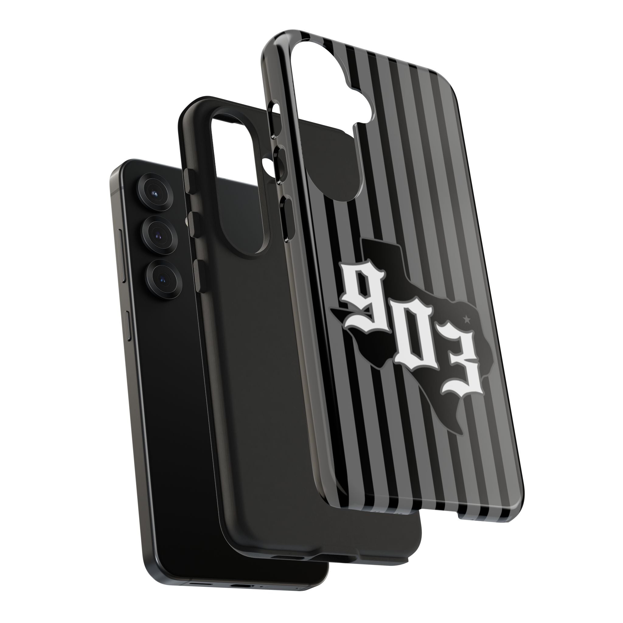 903- Black Pinstripe