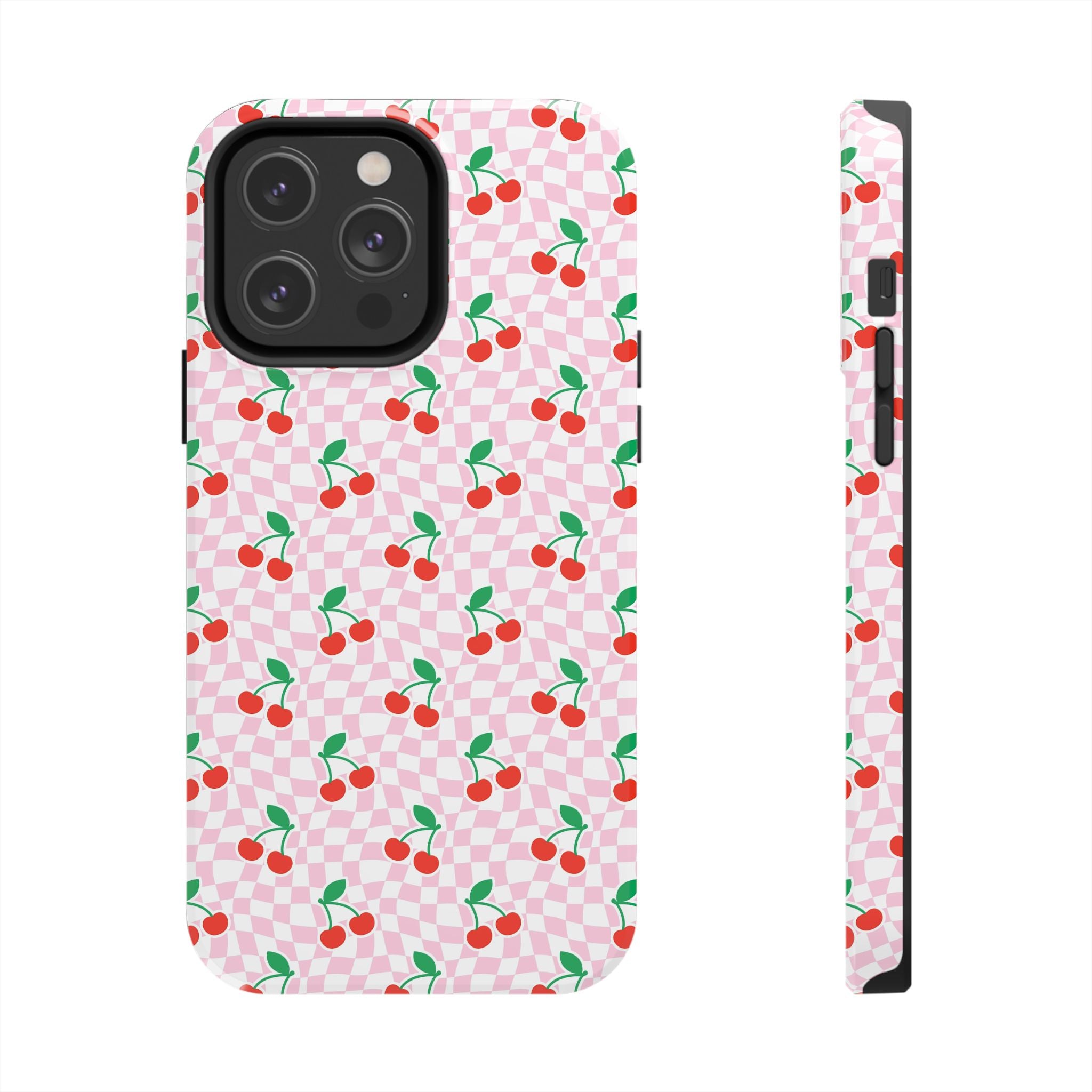 Pink Checkered Cherries
