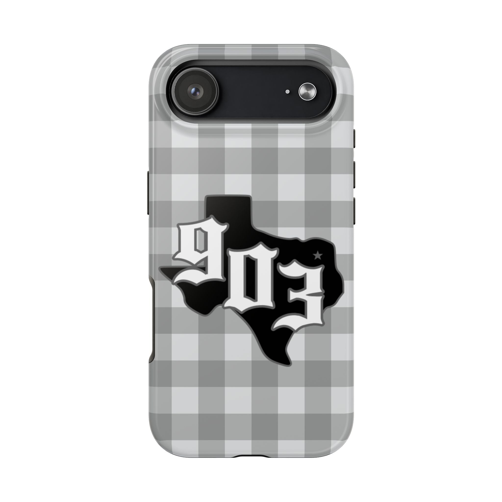 903- Gray Checkered