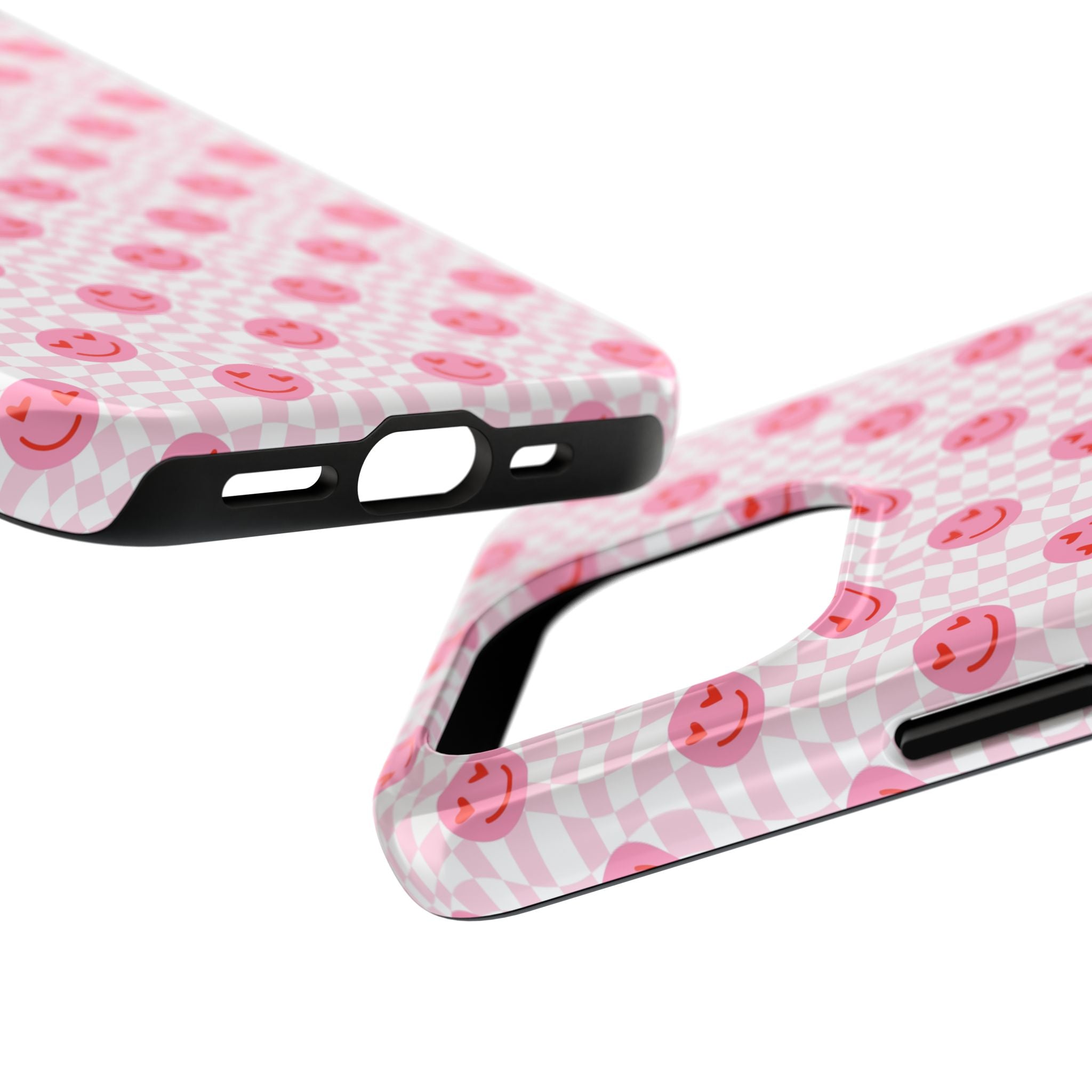 Pink Smiley Phone Case