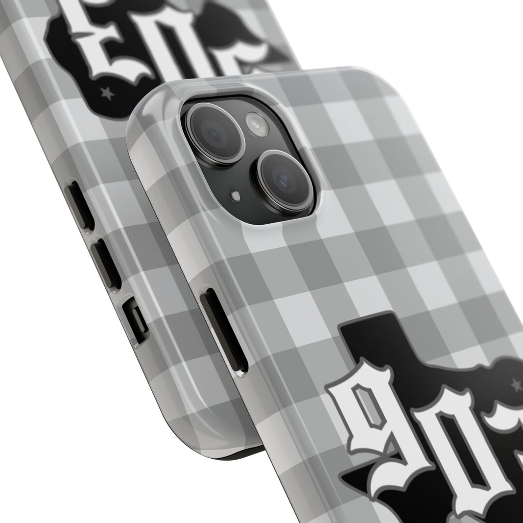903- Gray Checkered