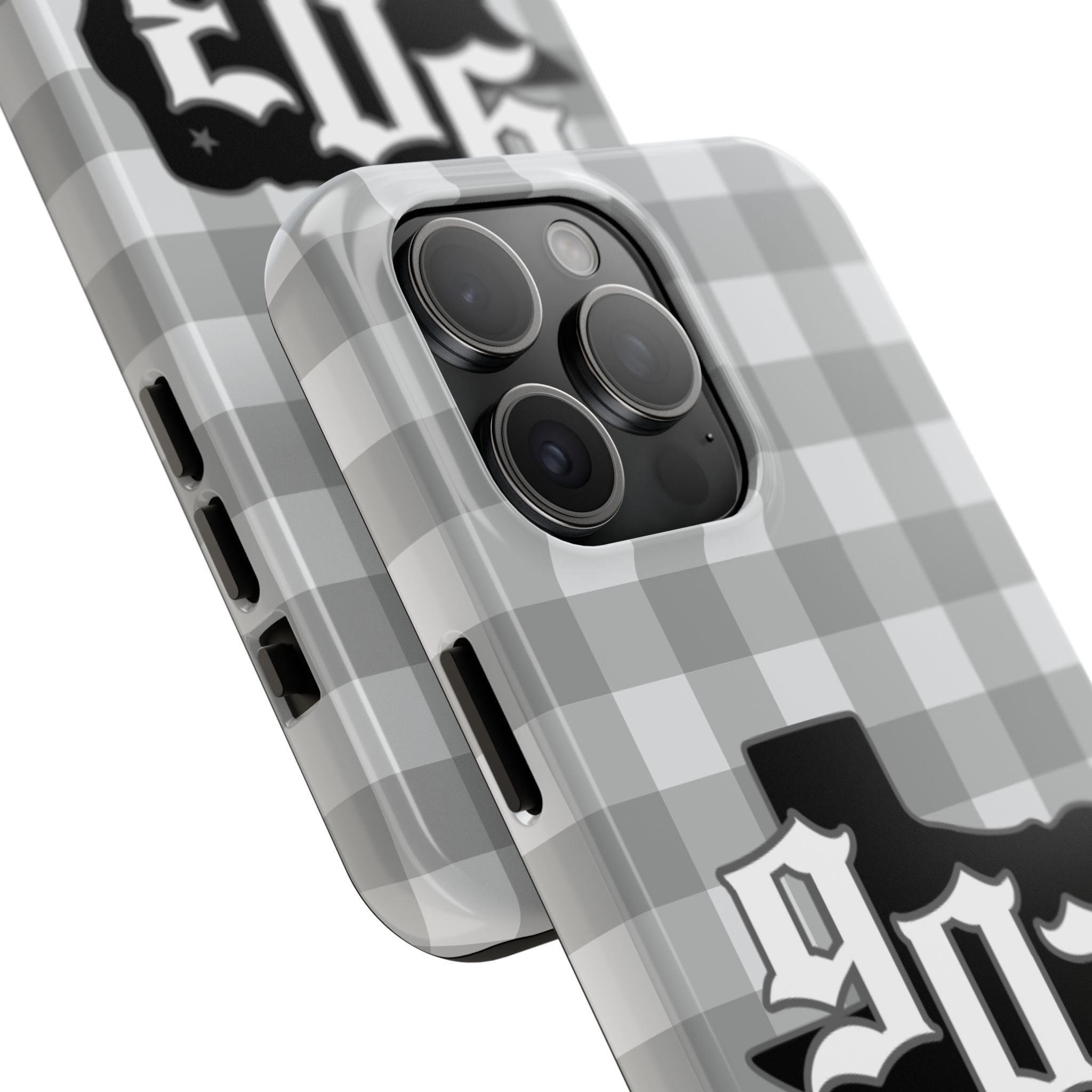 903- Gray Checkered