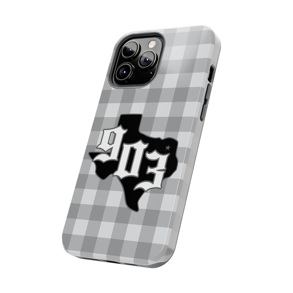 903- Gray Checkered
