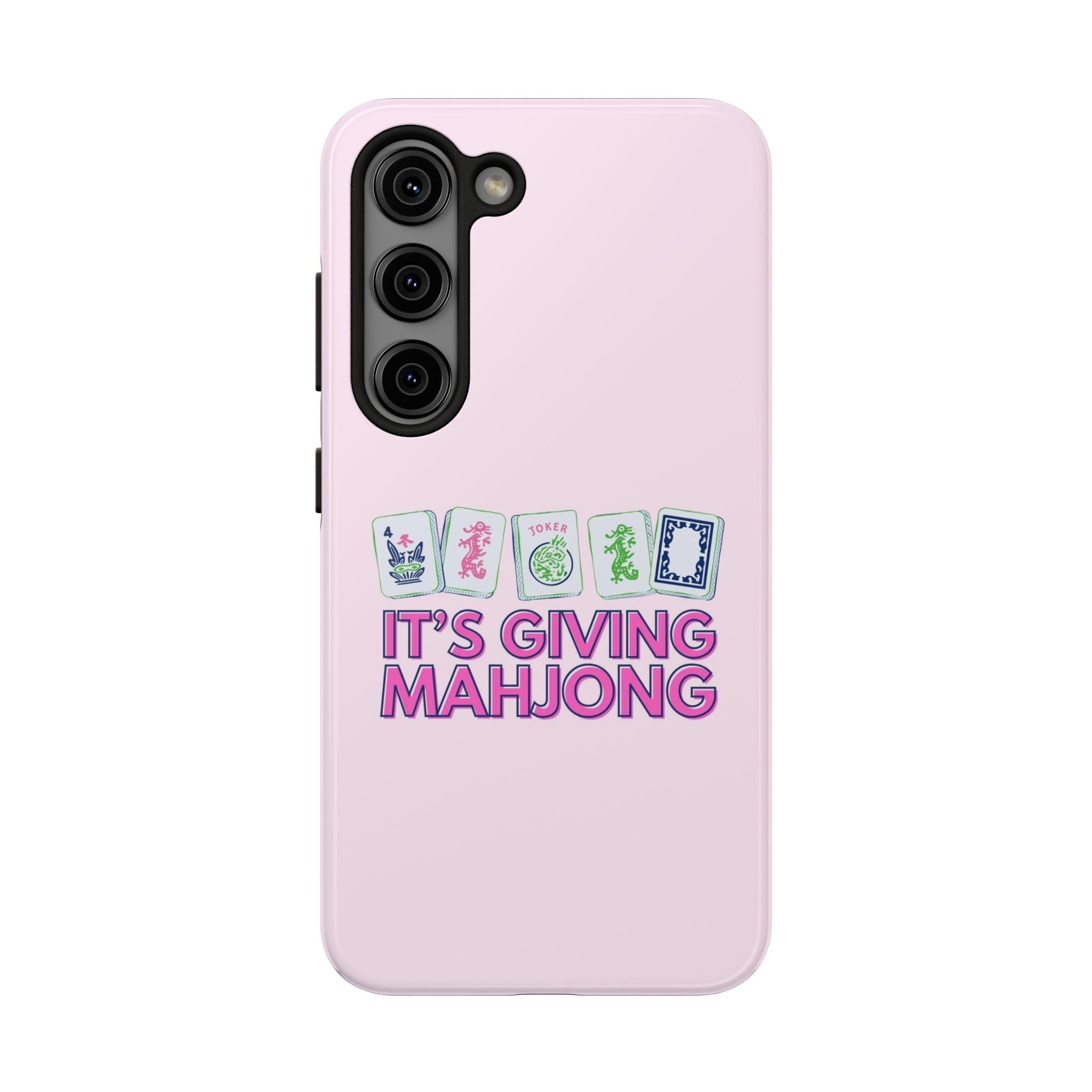 Mahjong- Pink