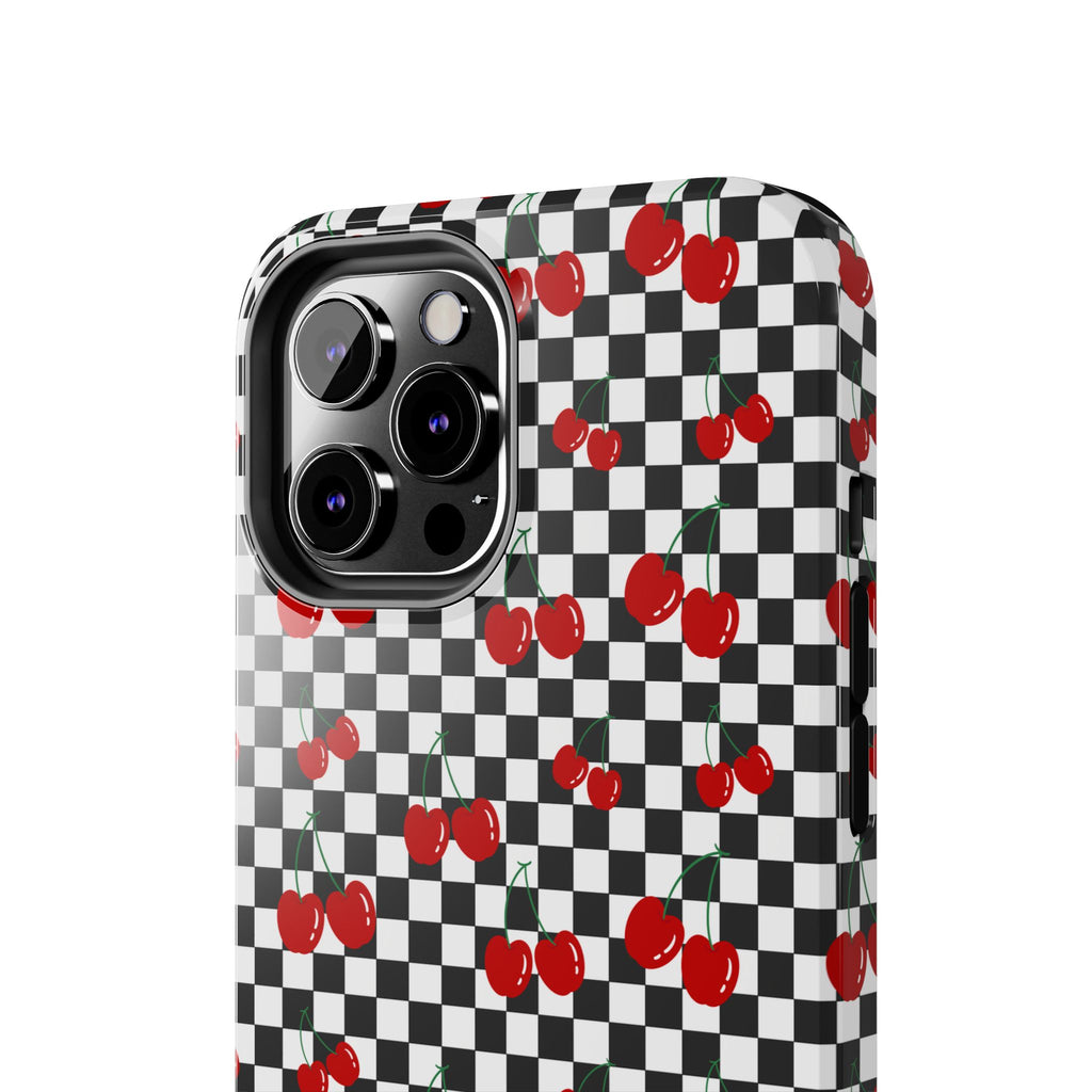 Black and White Checkered Cherries