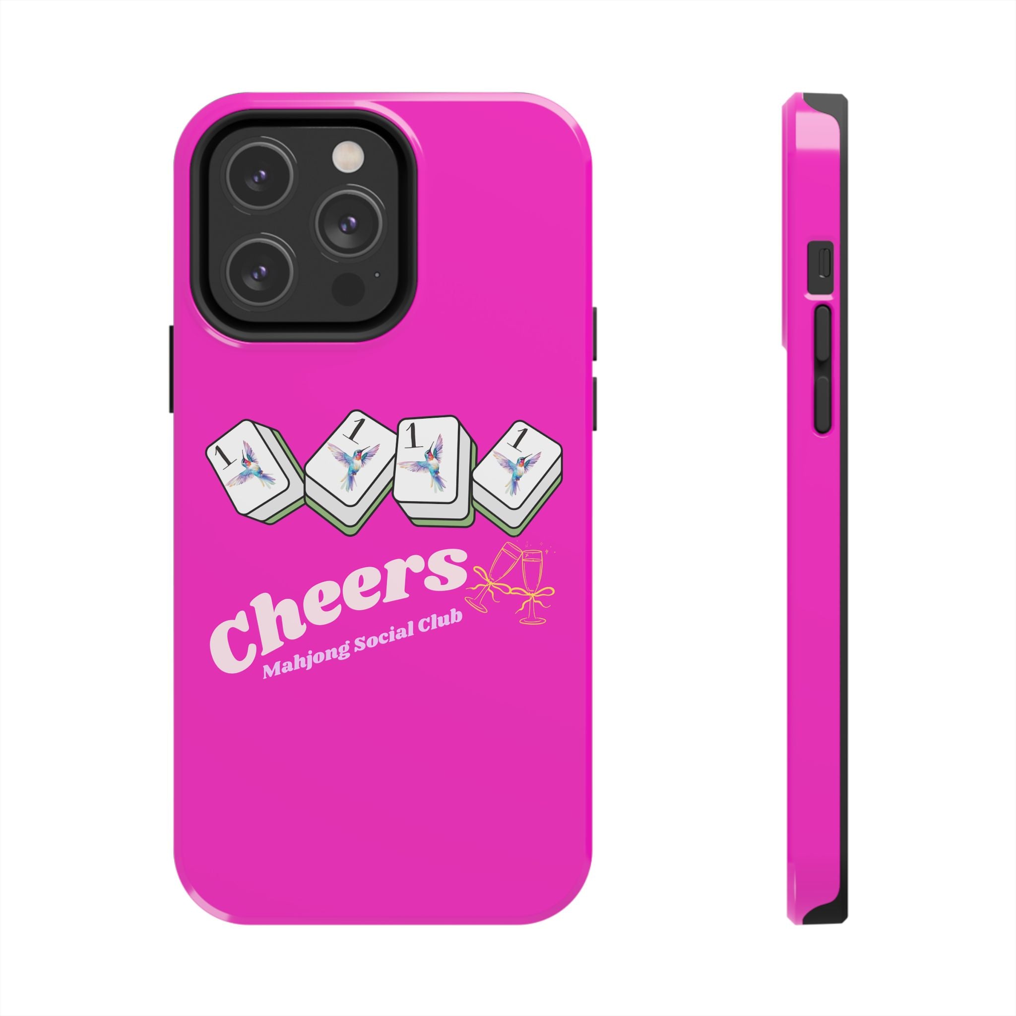 Mahjong Cheers- Pink