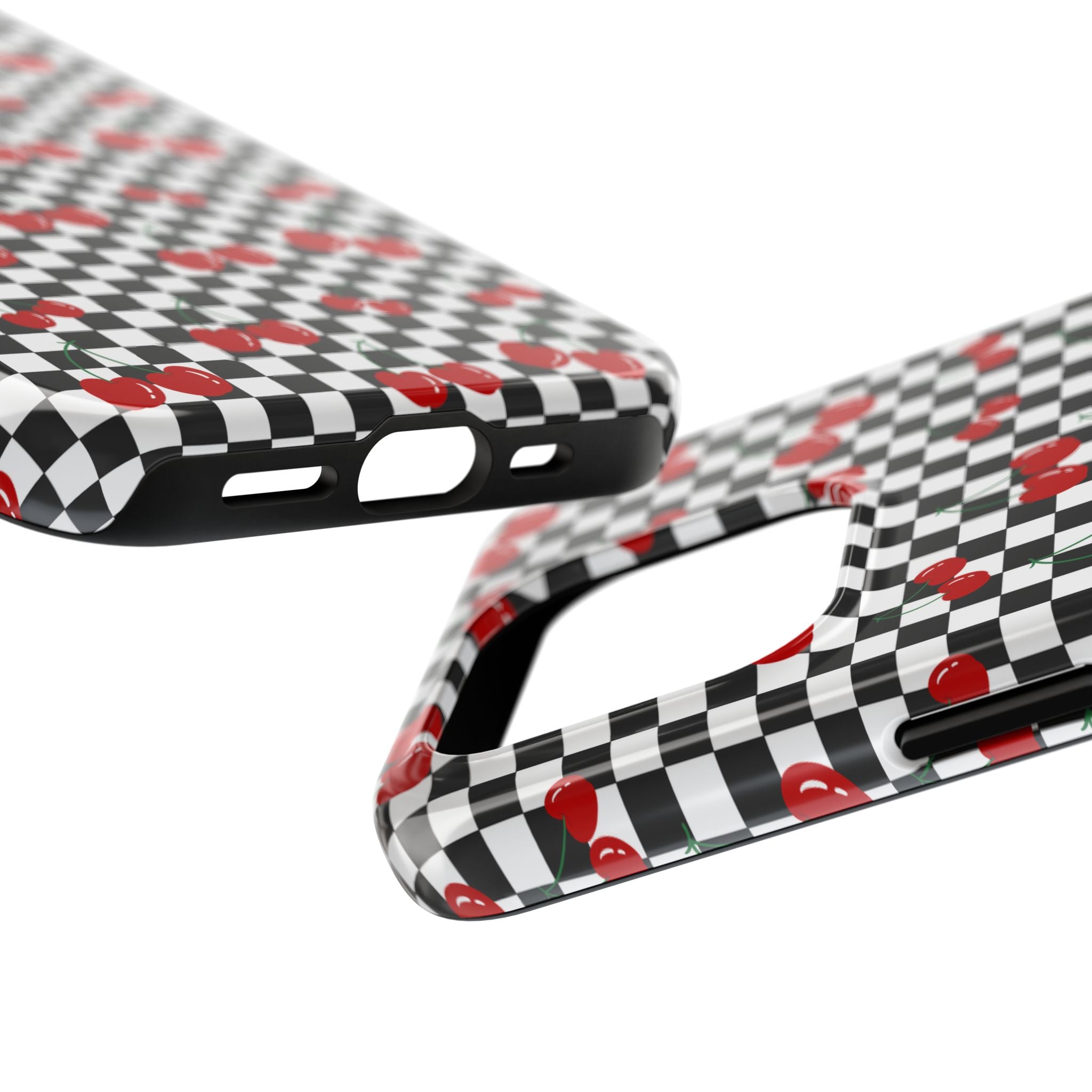 Black and White Checkered Cherries