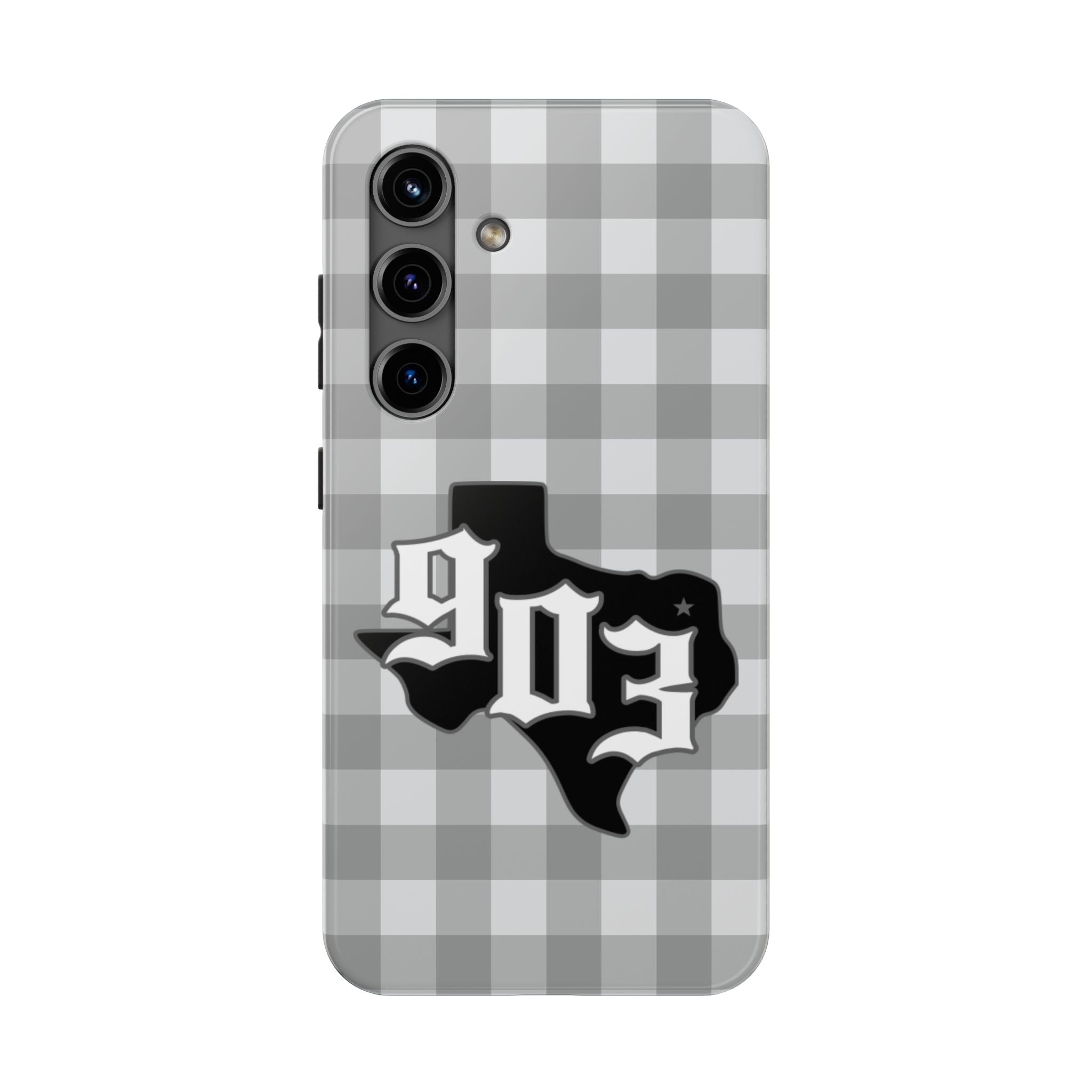 903- Gray Checkered