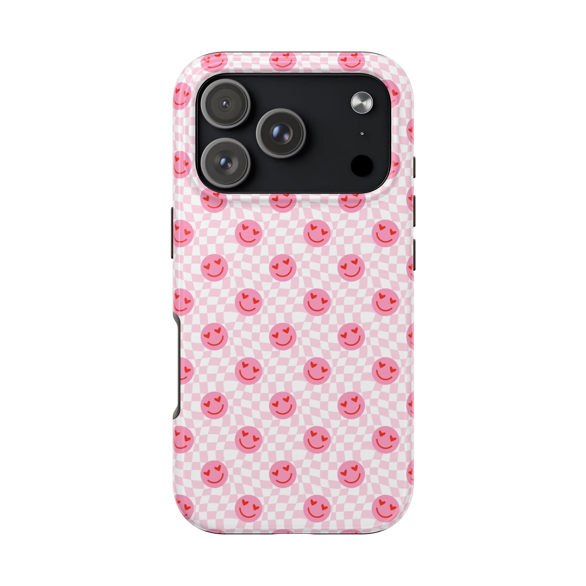 Pink Smiley Phone Case