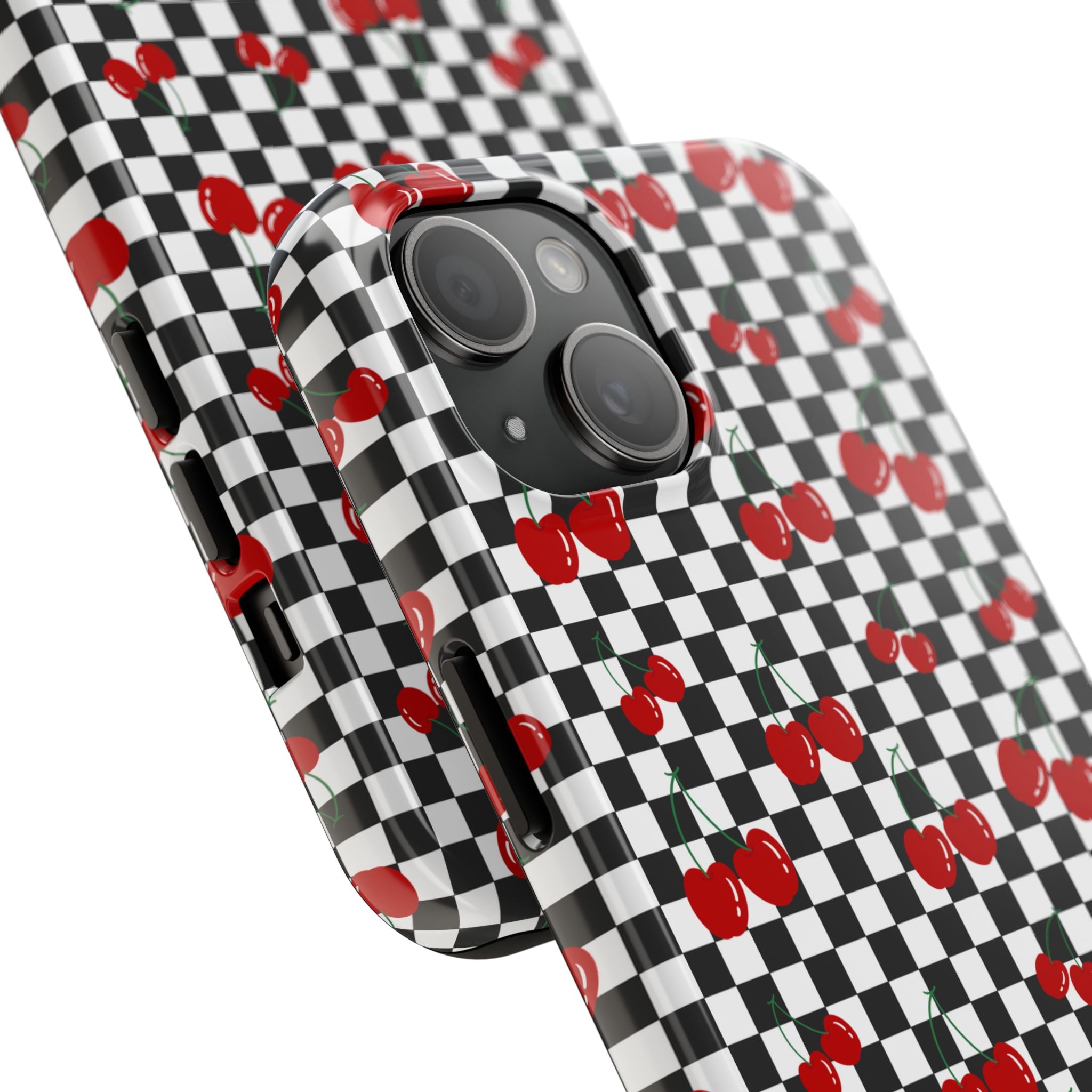 Black and White Checkered Cherries