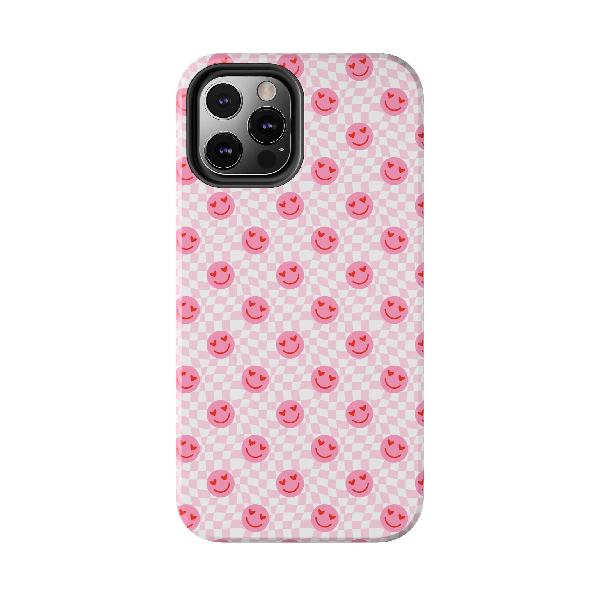 Pink Smiley Phone Case