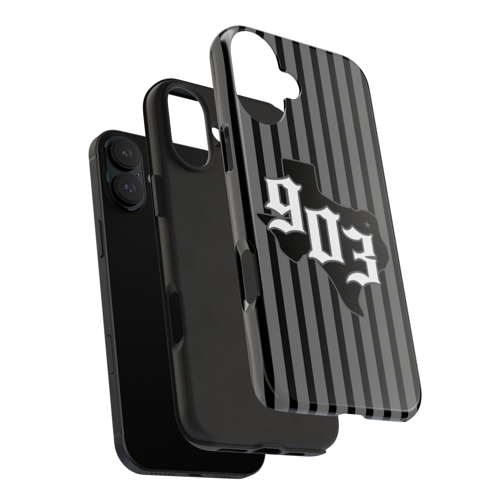 903- Black Pinstripe