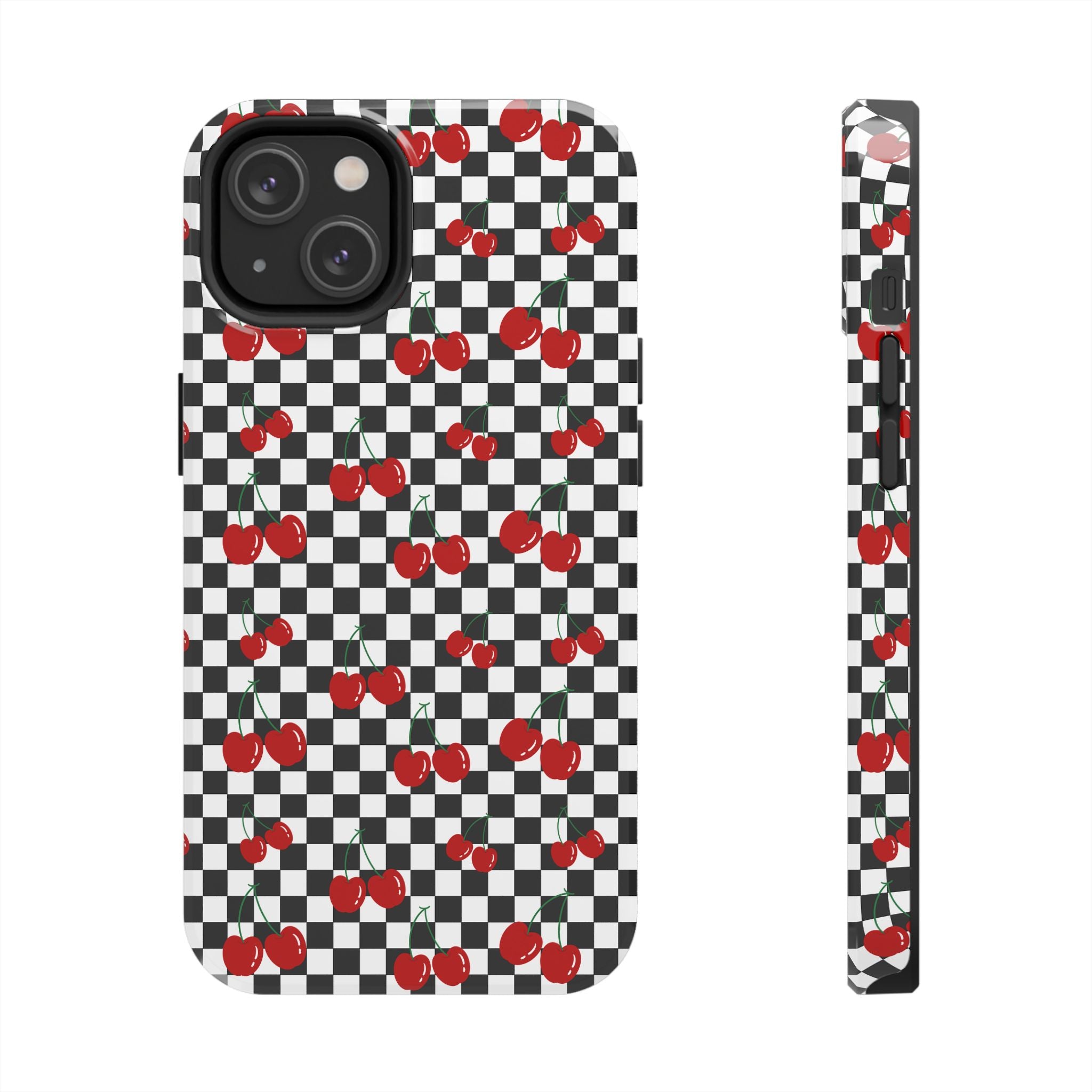 Black and White Checkered Cherries