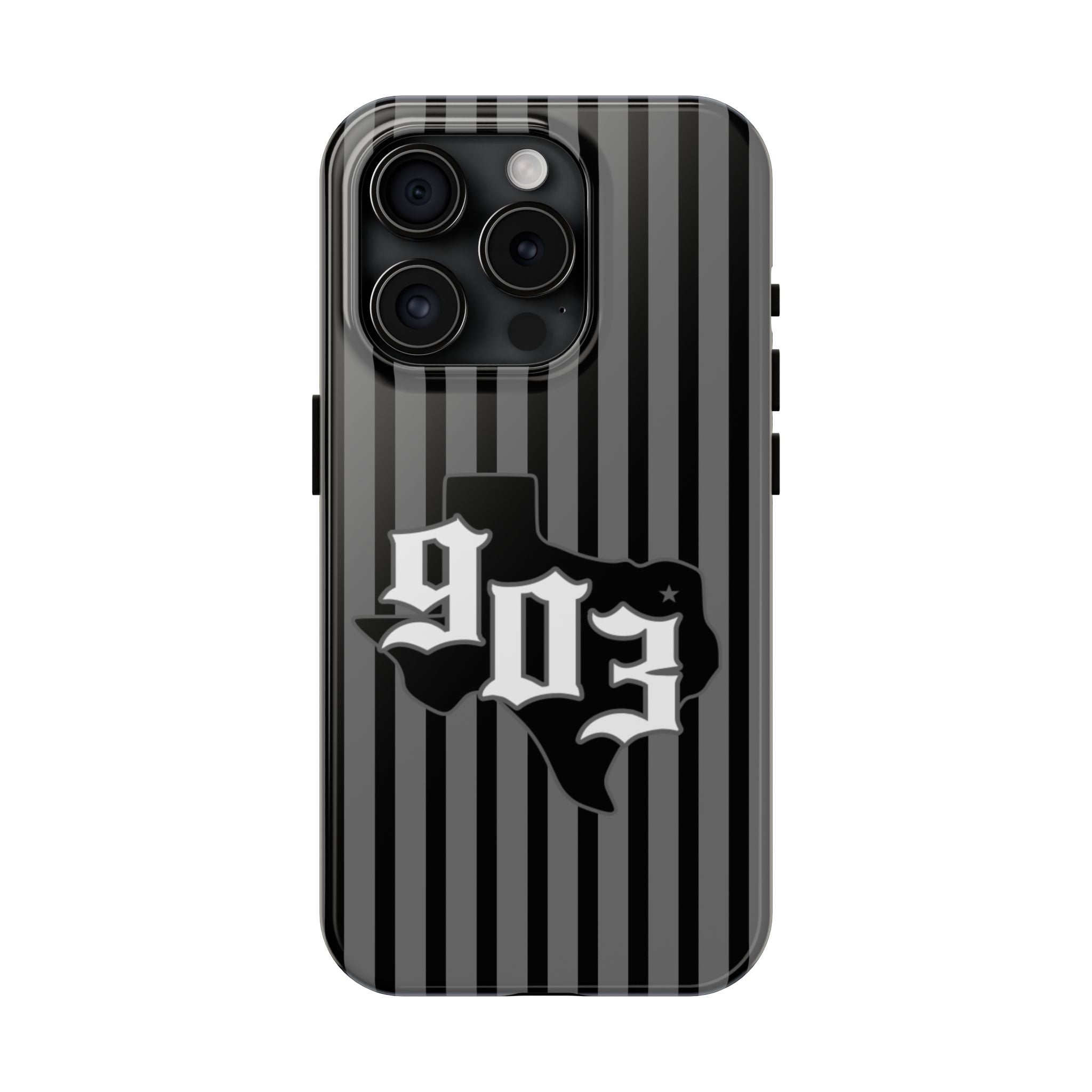 903- Black Pinstripe