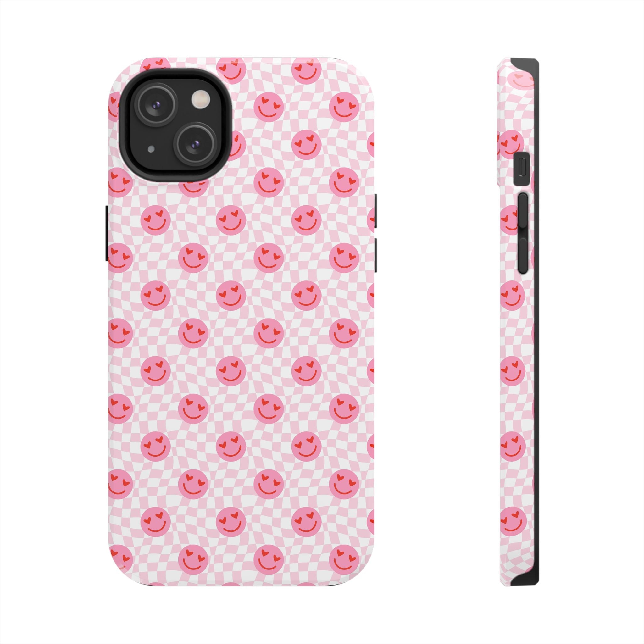 Pink Smiley Phone Case