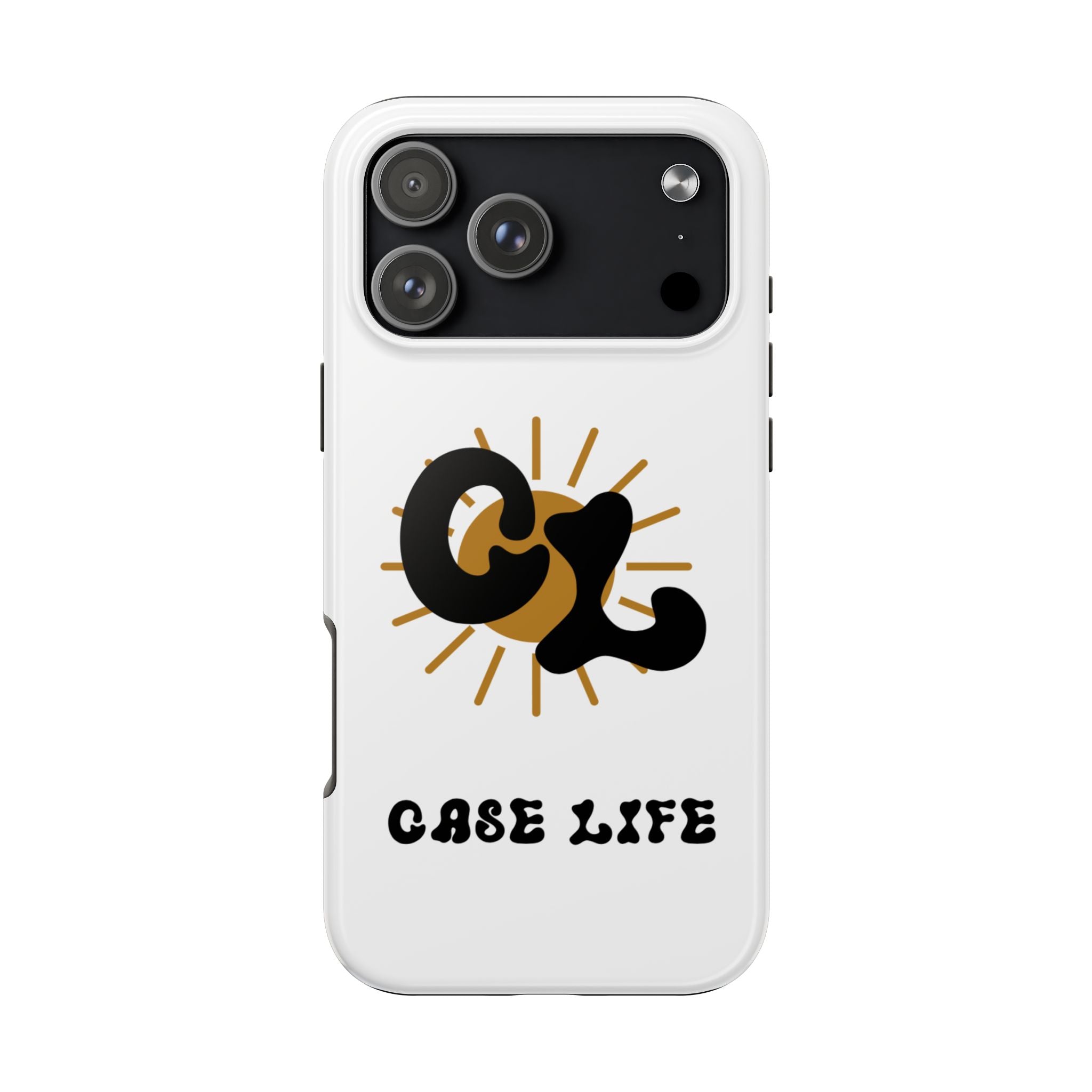 White Case Life Phone Case