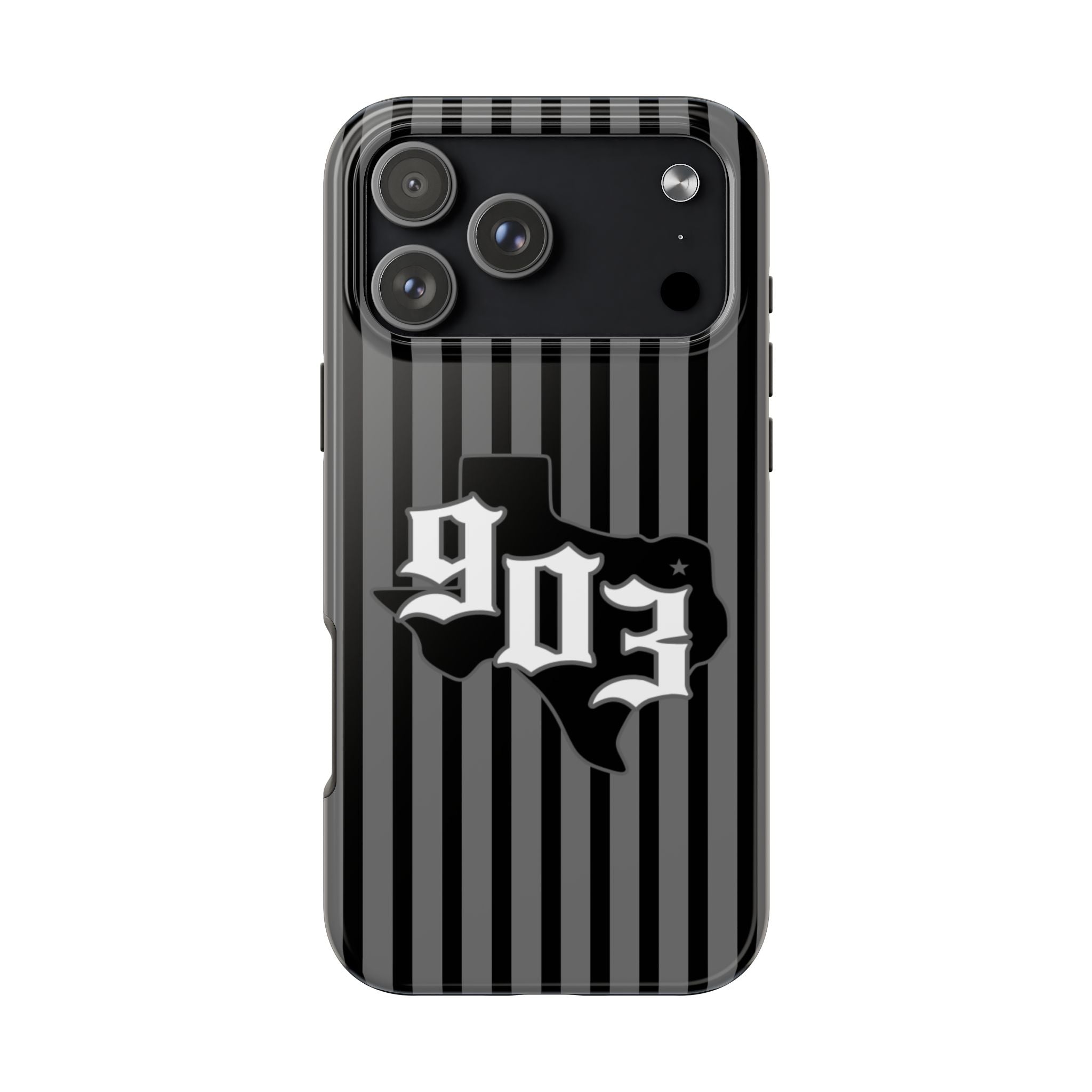 903- Black Pinstripe