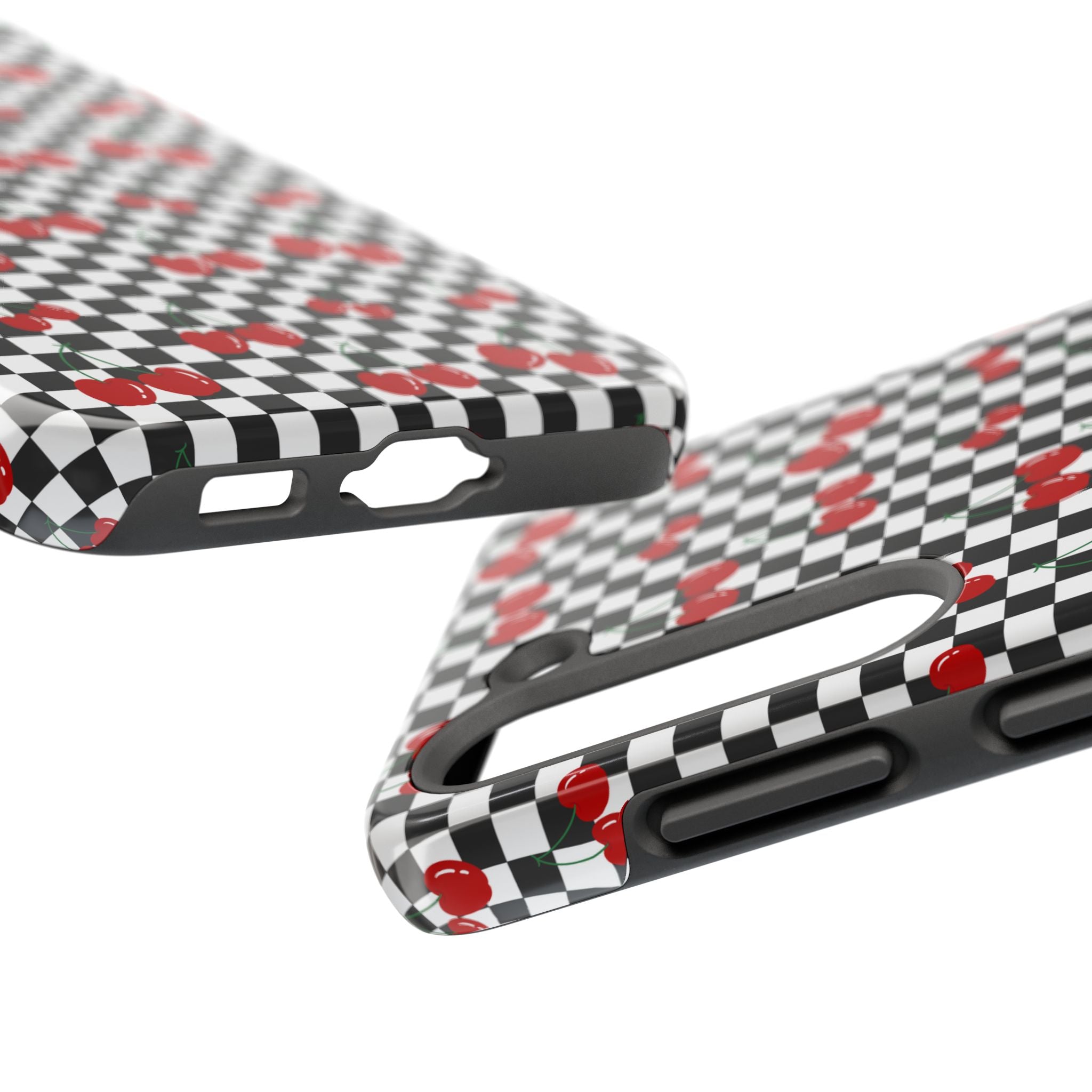 Black and White Checkered Cherries