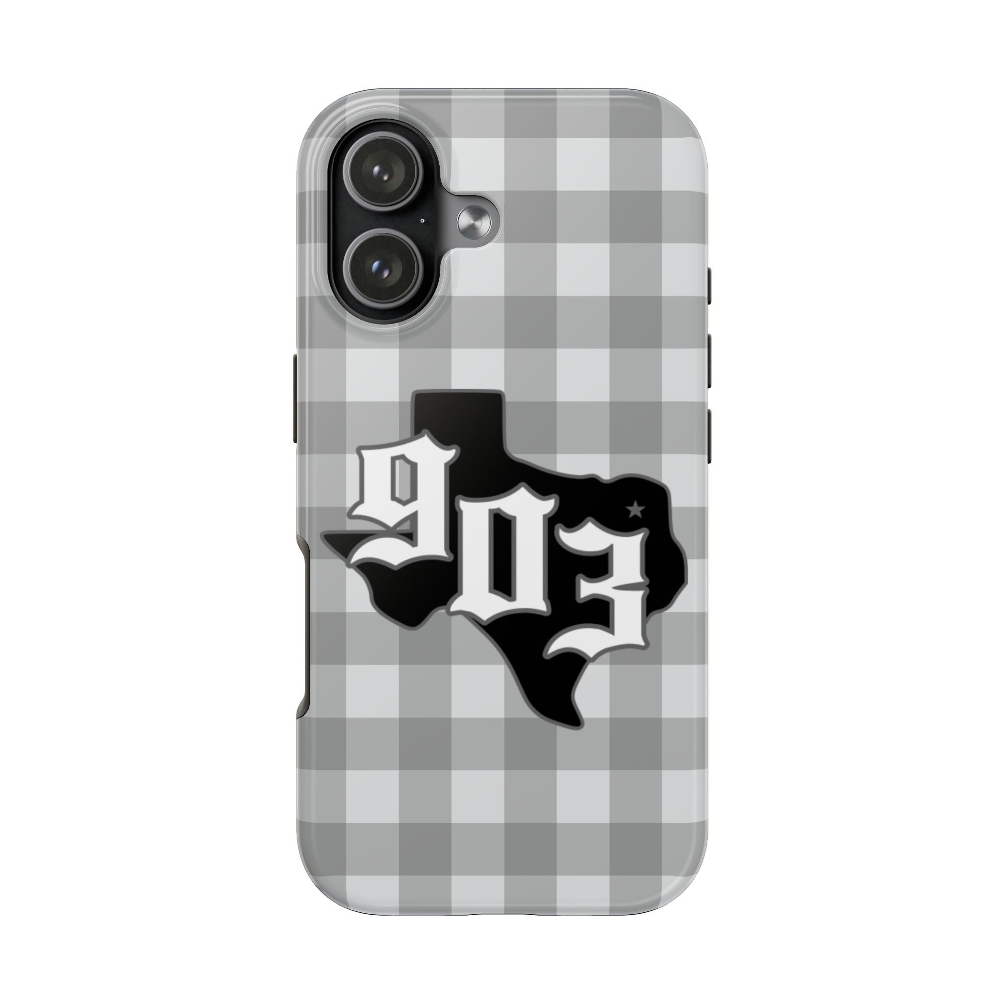 903- Gray Checkered