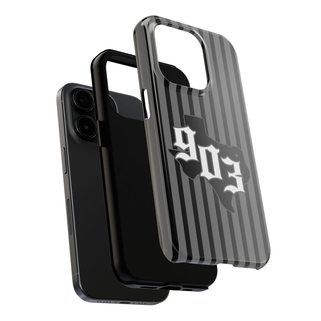 903- Black Pinstripe