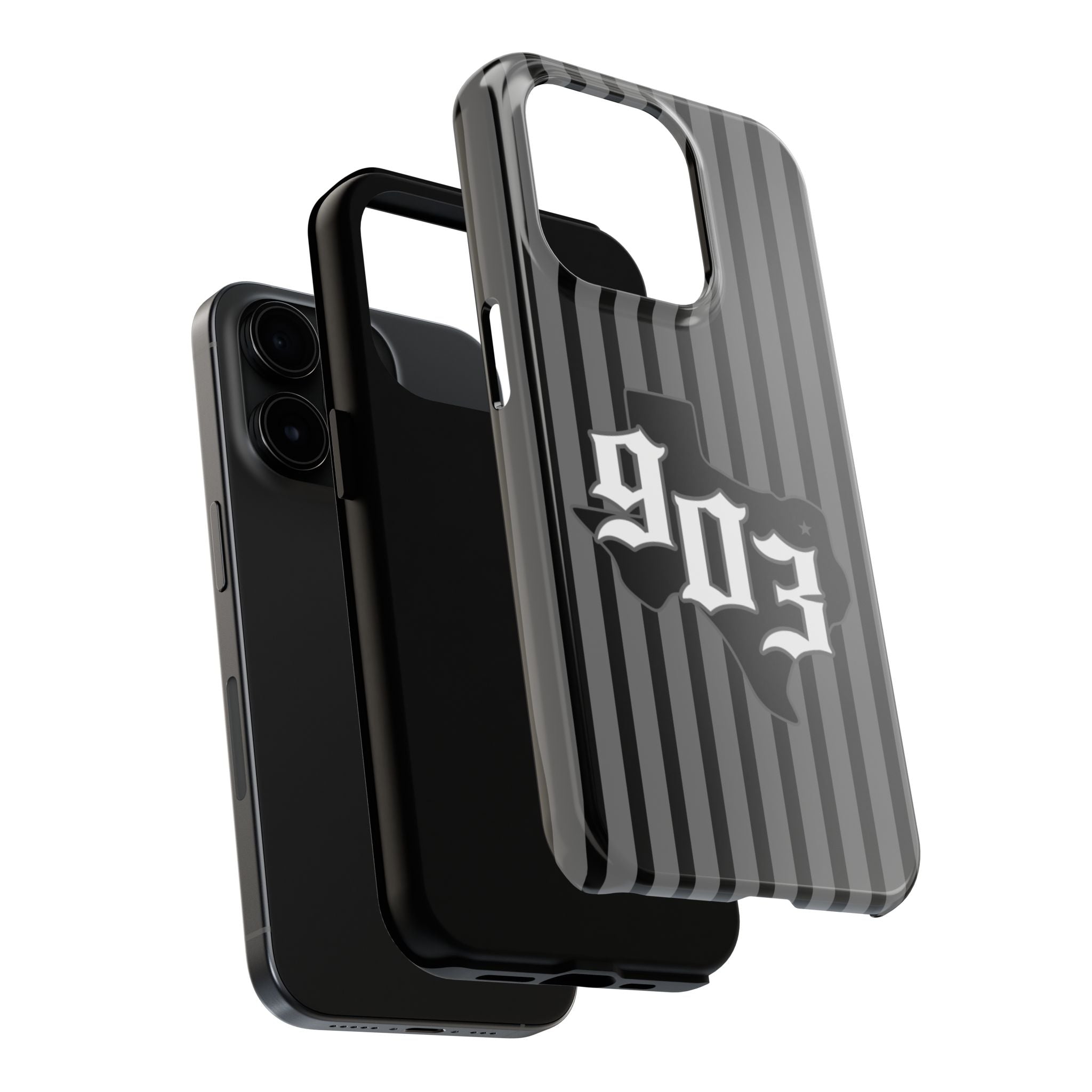 903- Black Pinstripe