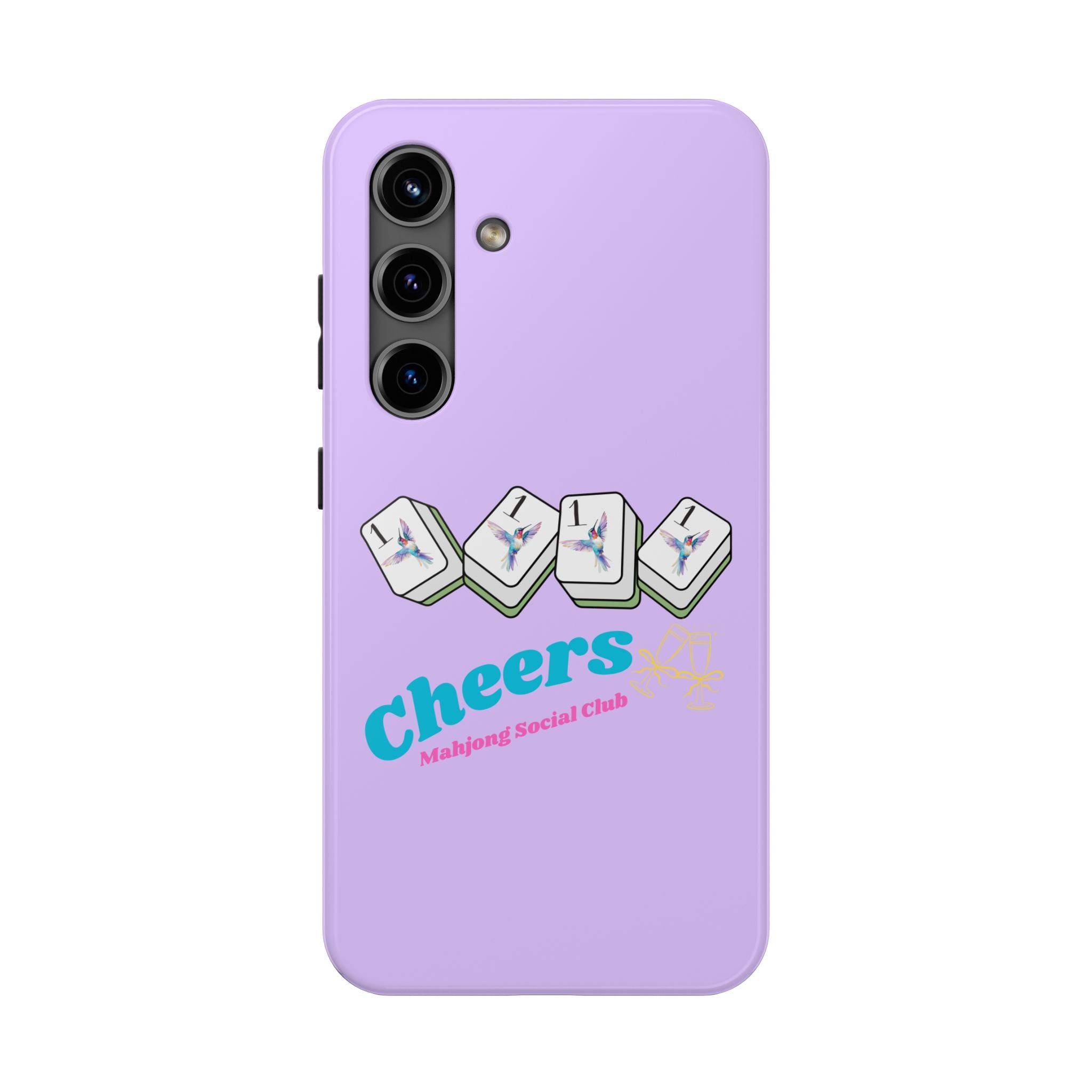 Mahjong Cheers- Purple