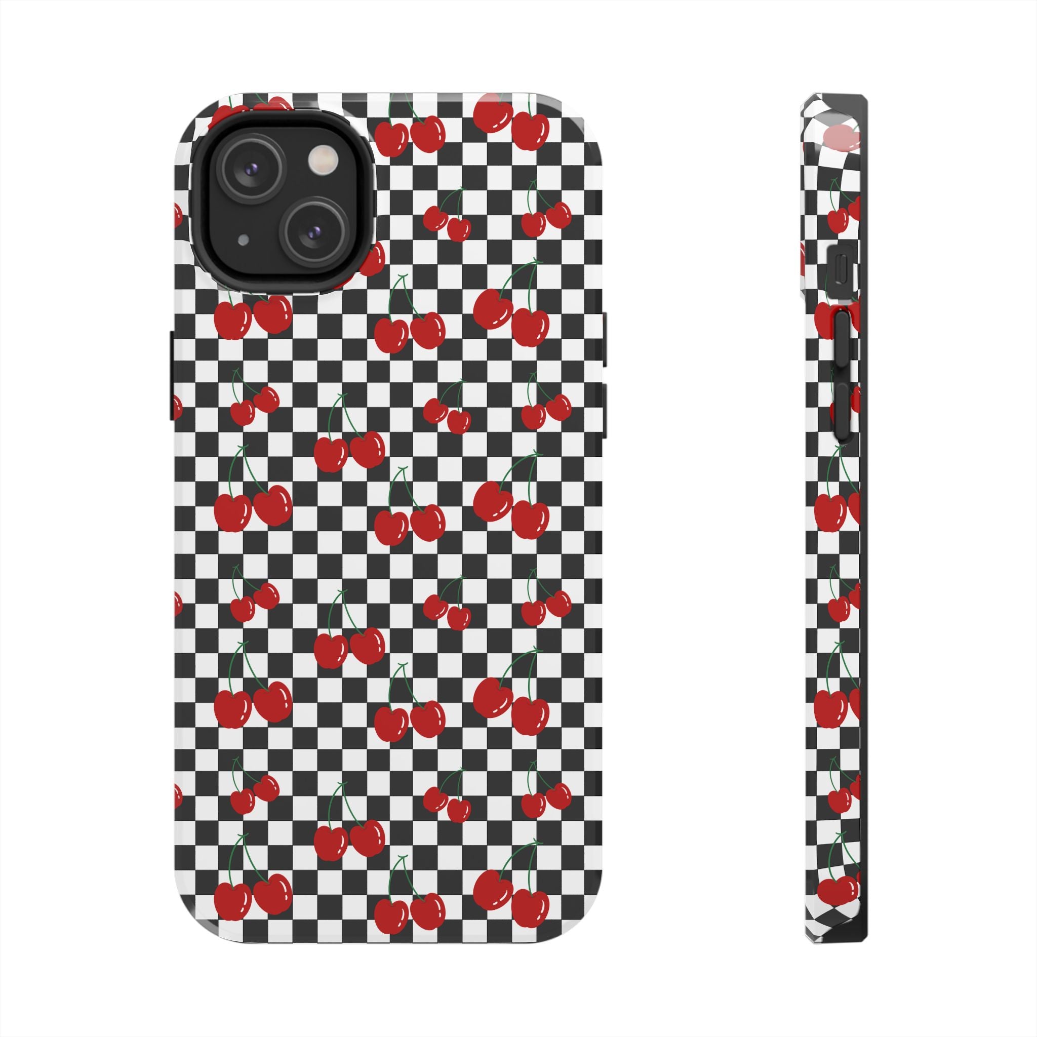Black and White Checkered Cherries