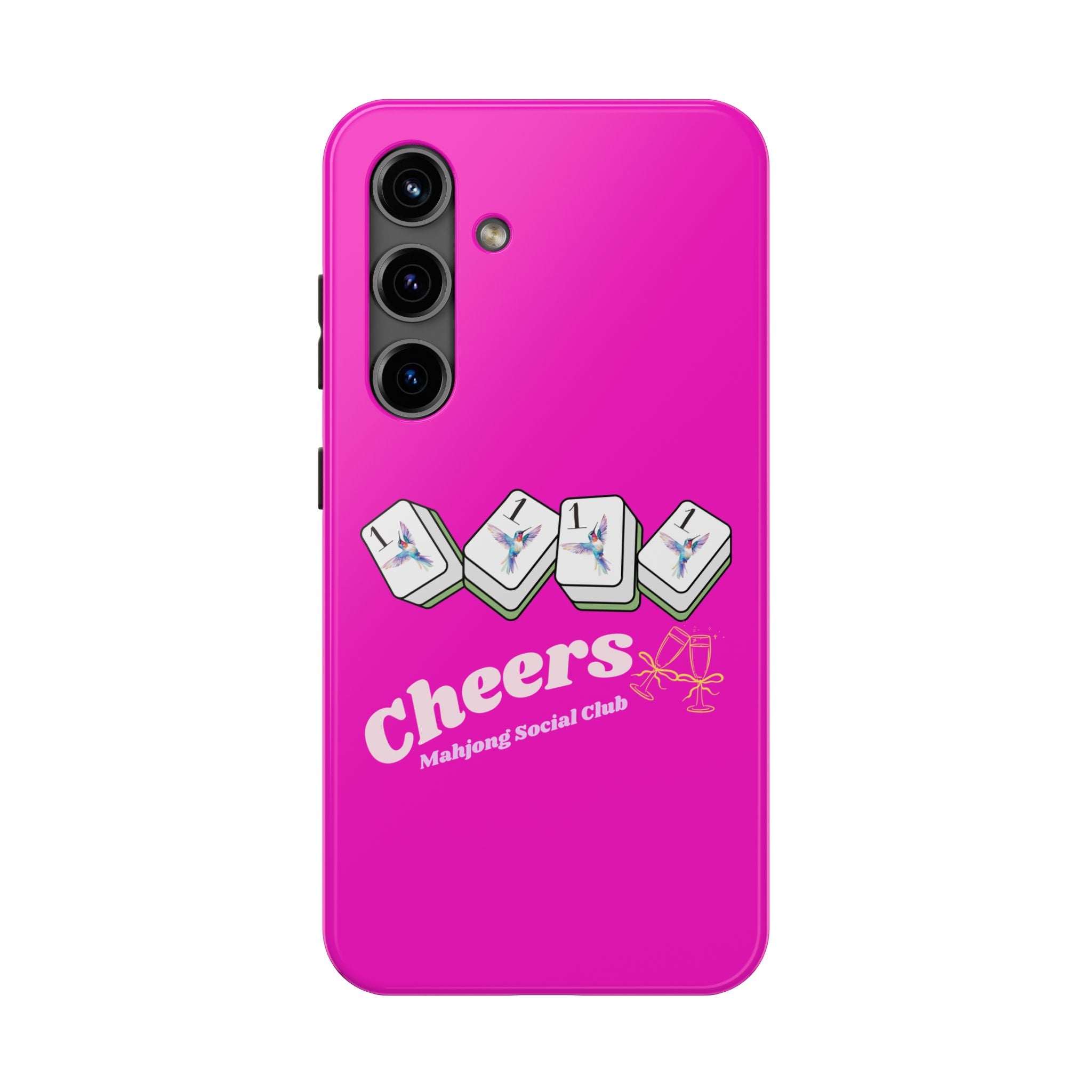 Mahjong Cheers- Pink