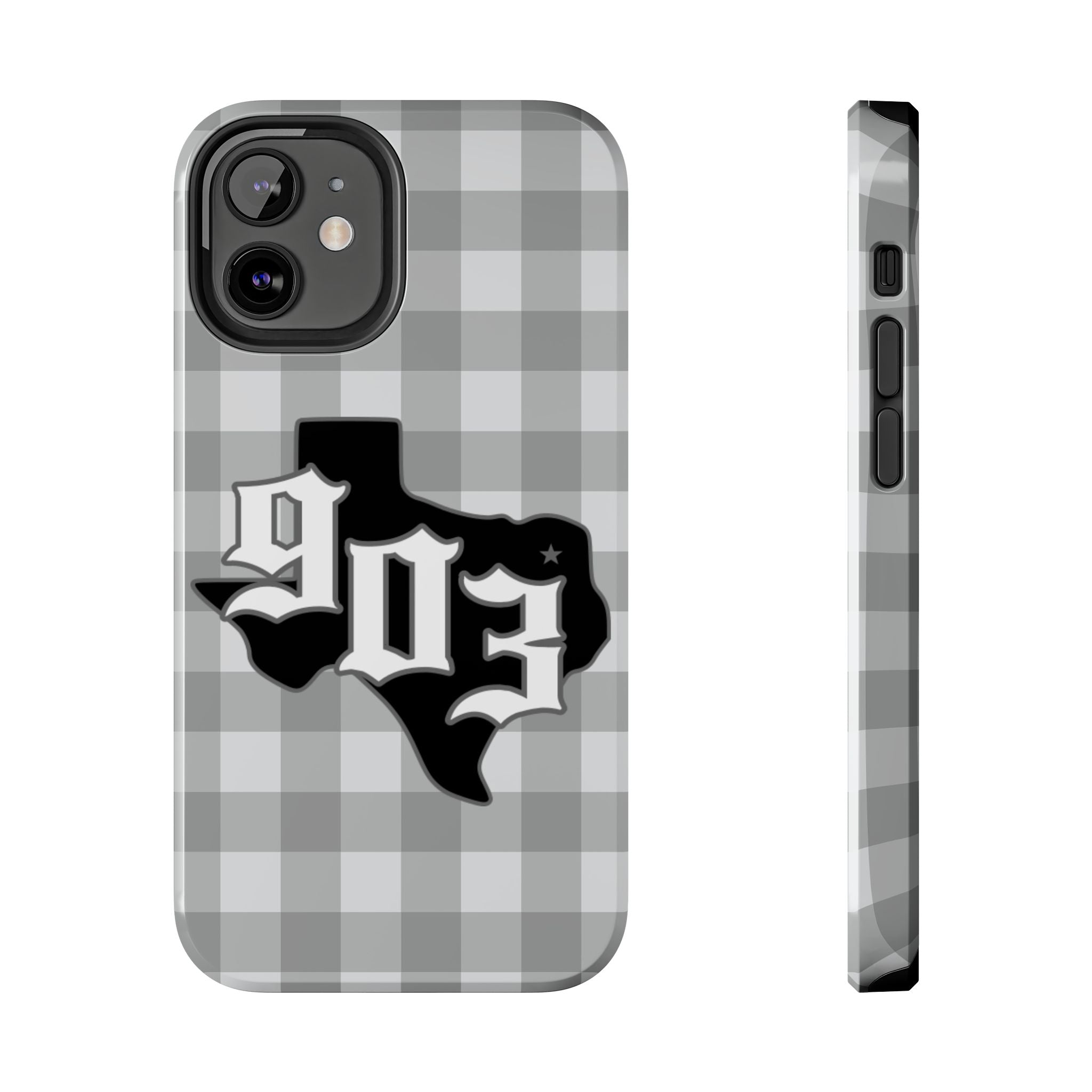 903- Gray Checkered