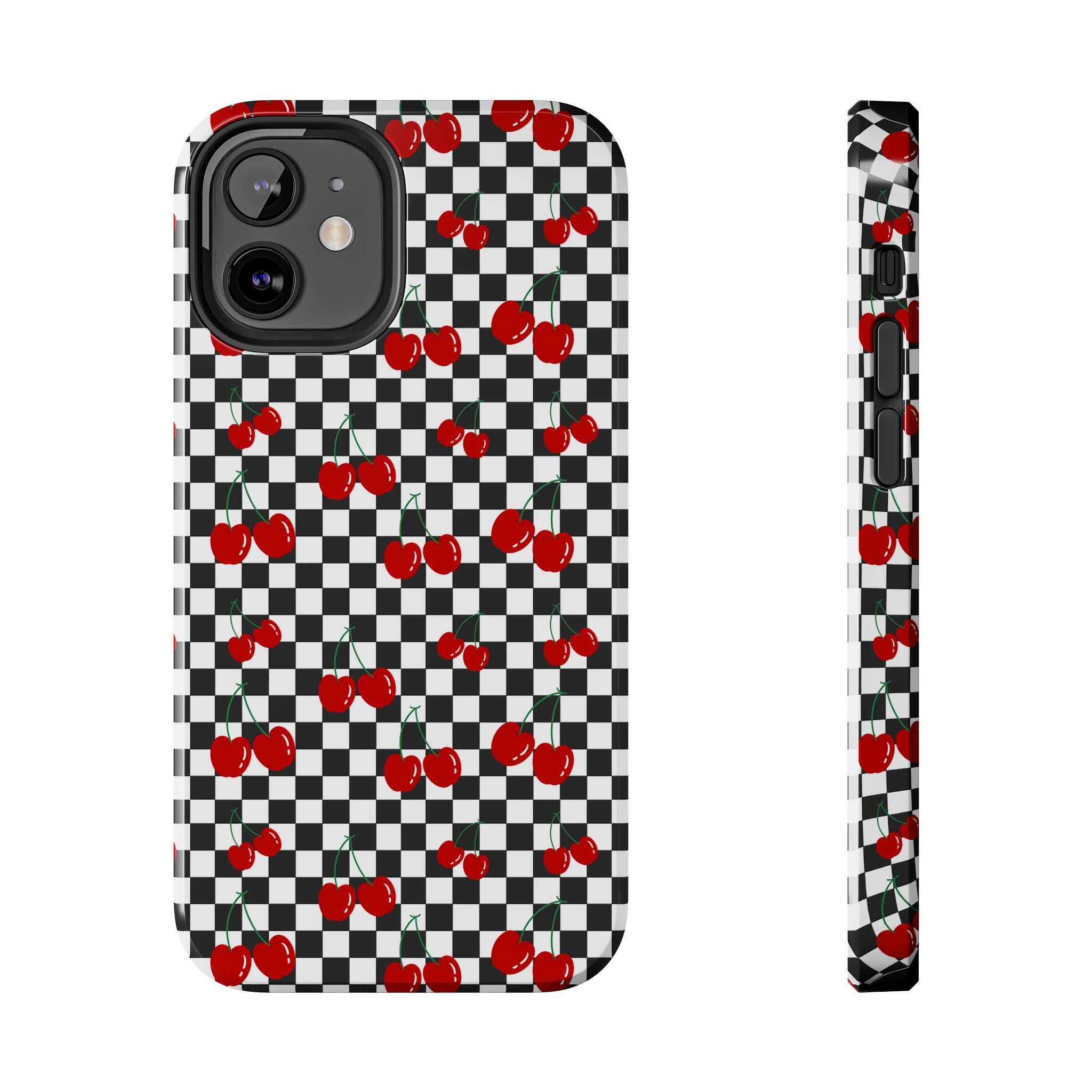 Black and White Checkered Cherries