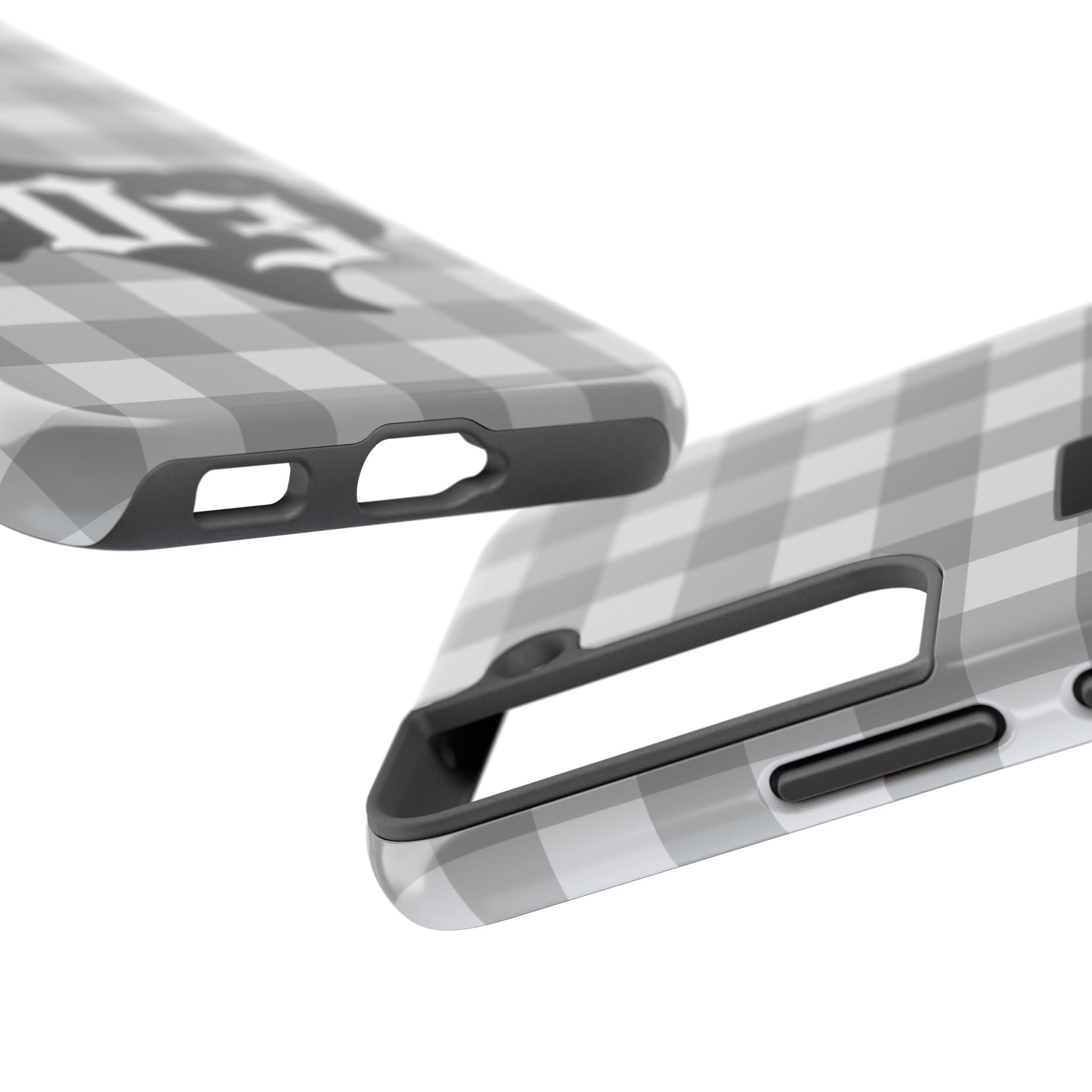 903- Gray Checkered