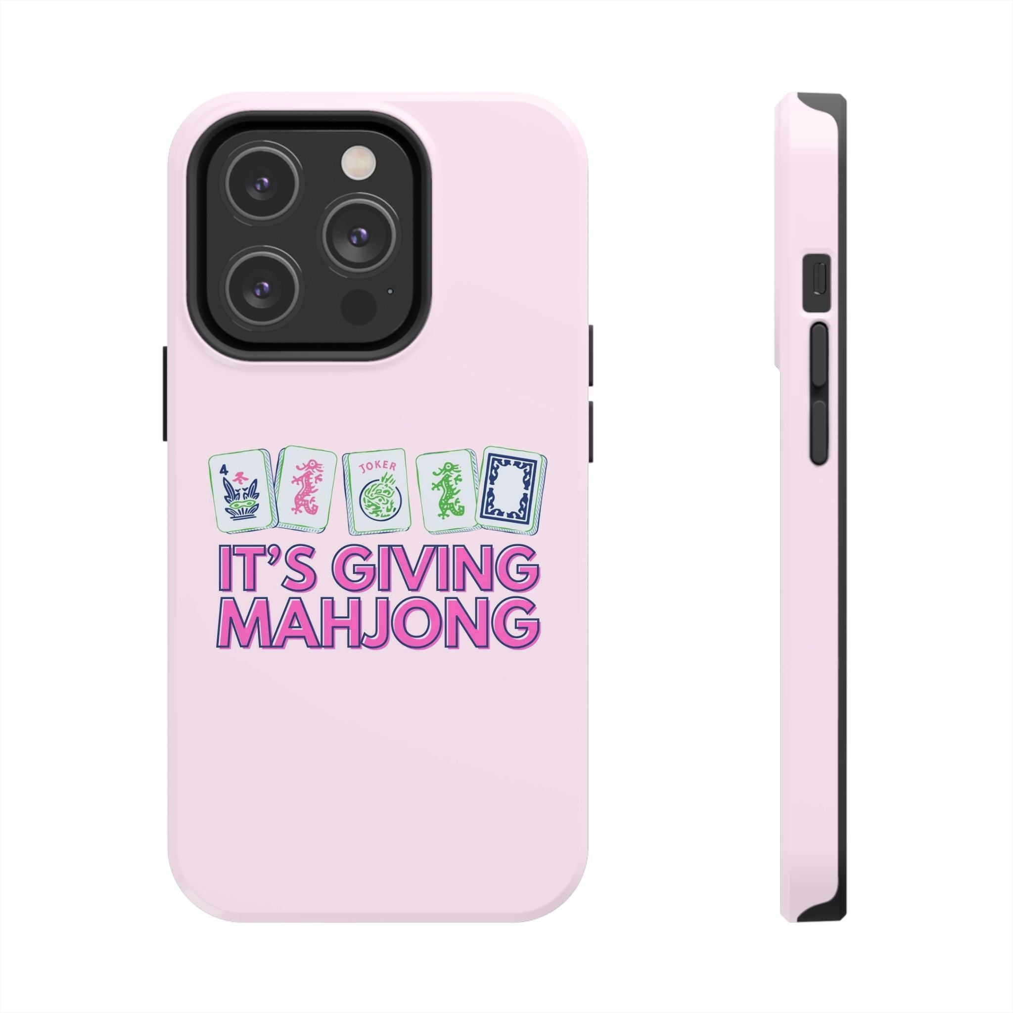 Mahjong- Pink