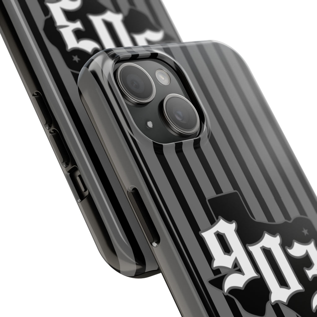 903- Black Pinstripe