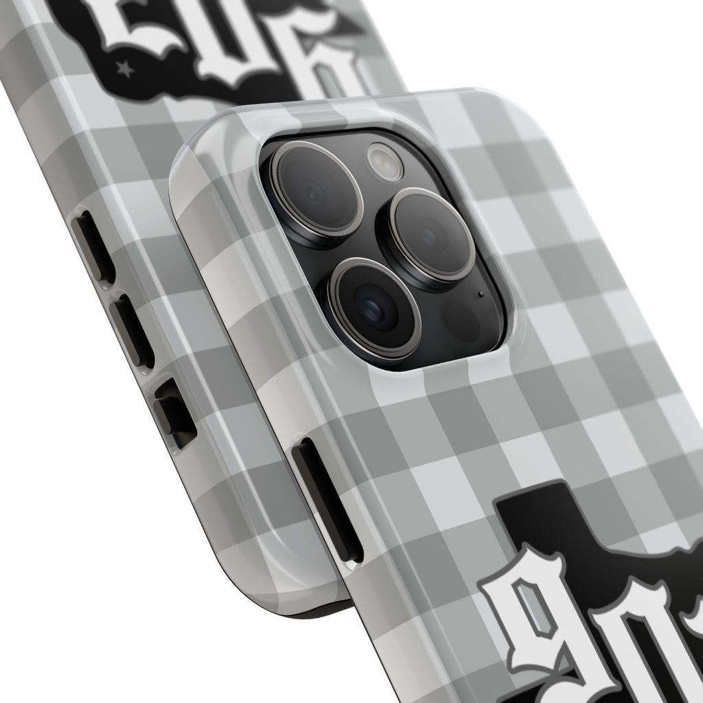903- Gray Checkered