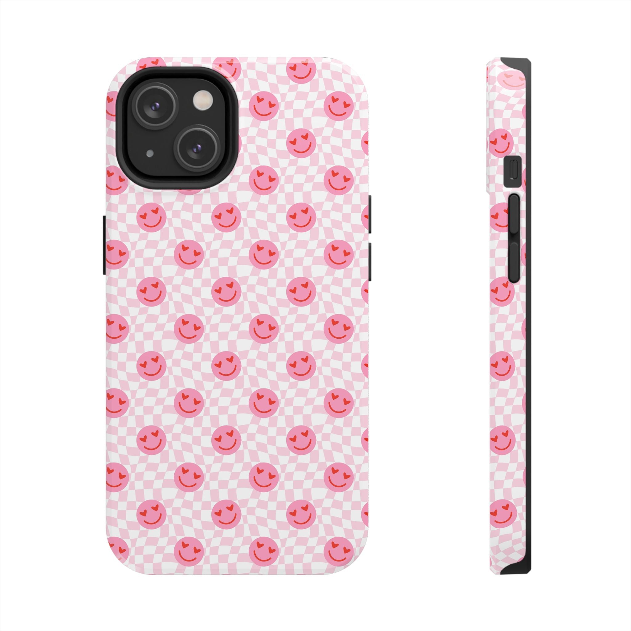 Pink Smiley Phone Case