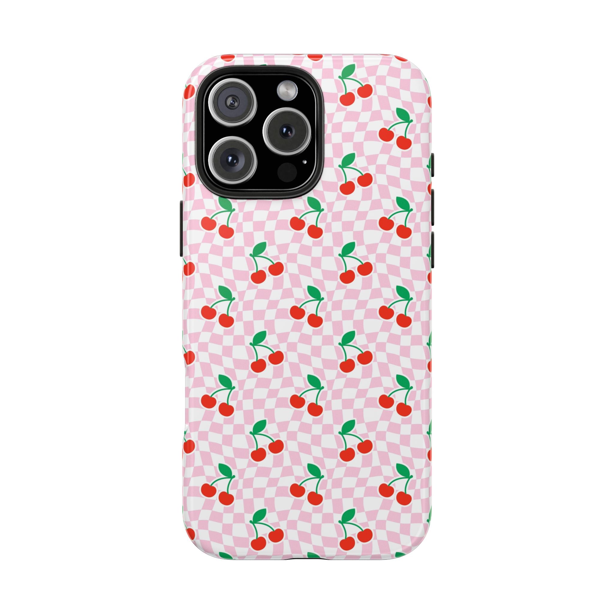 Pink Checkered Cherries