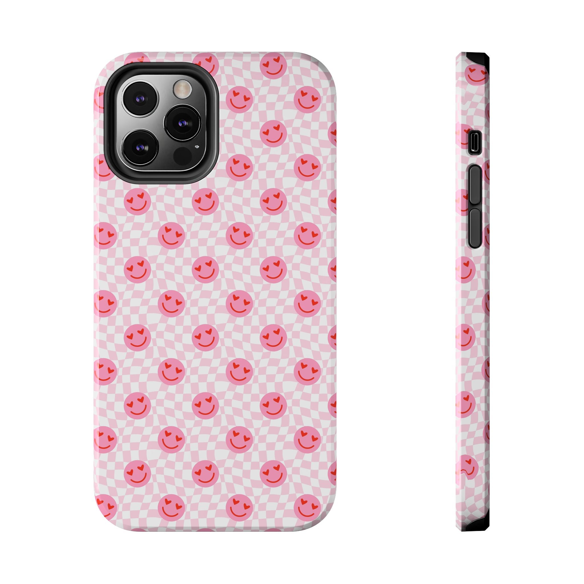Pink Smiley Phone Case
