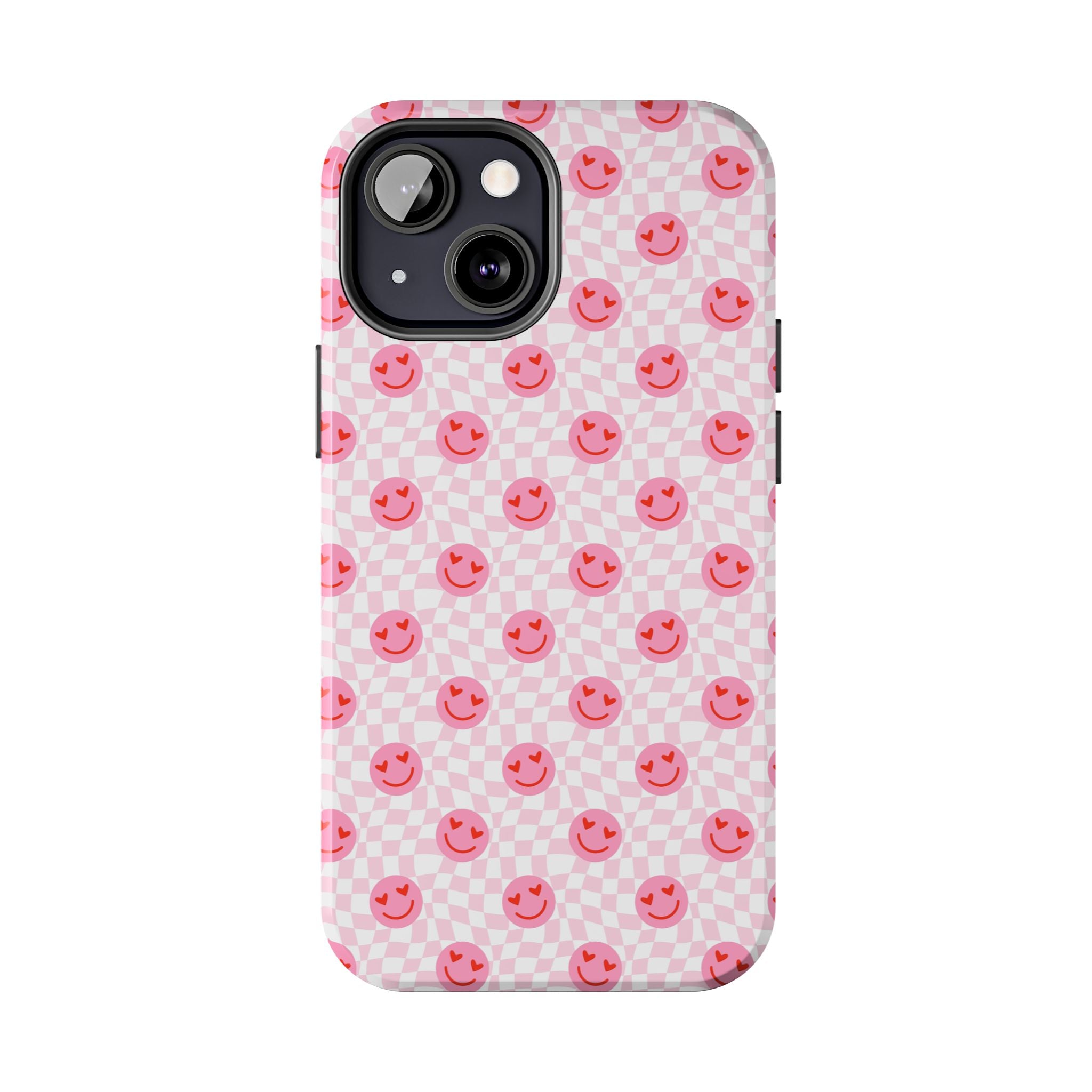 Pink Smiley Phone Case