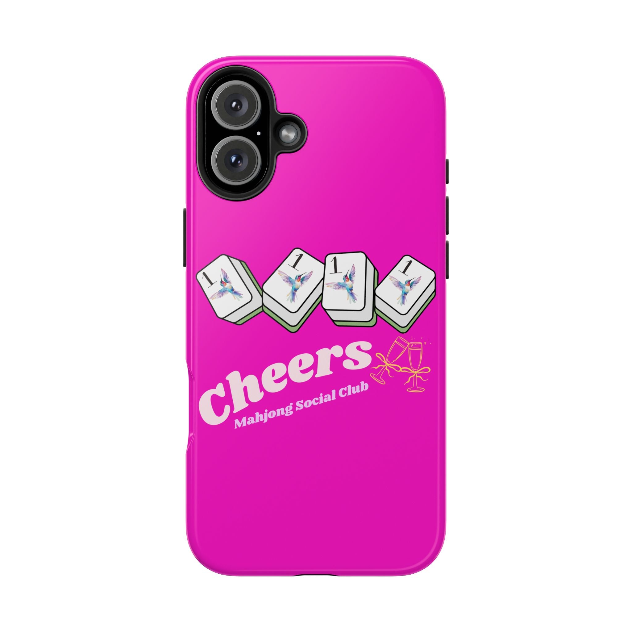Mahjong Cheers- Pink