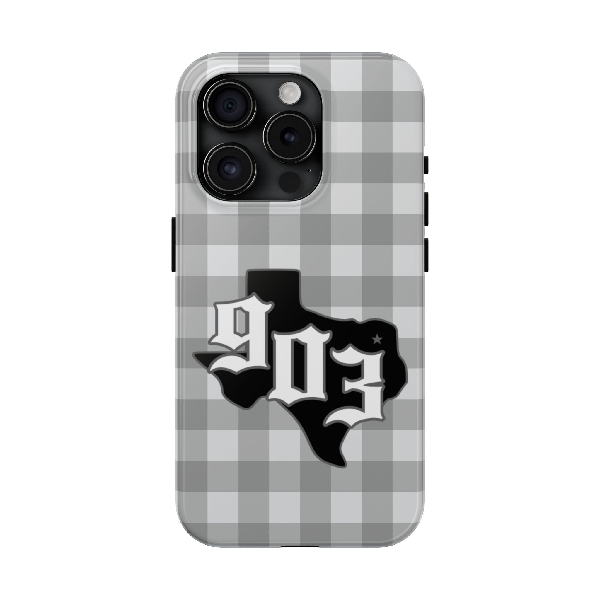 903- Gray Checkered