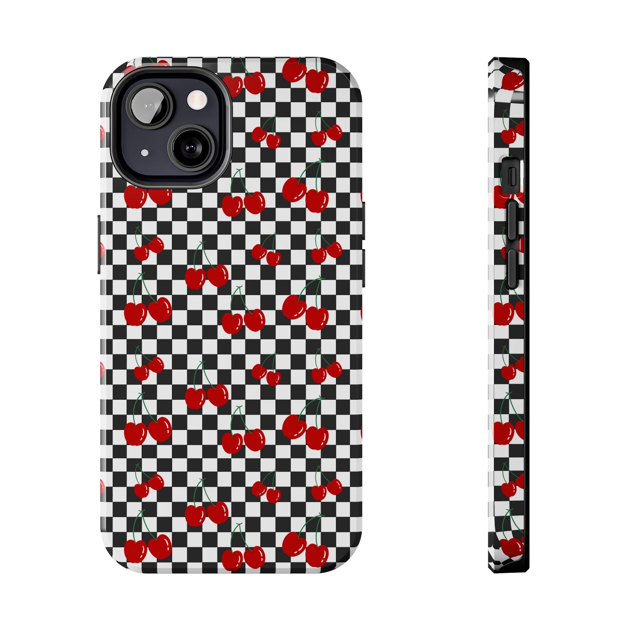 Black and White Checkered Cherries