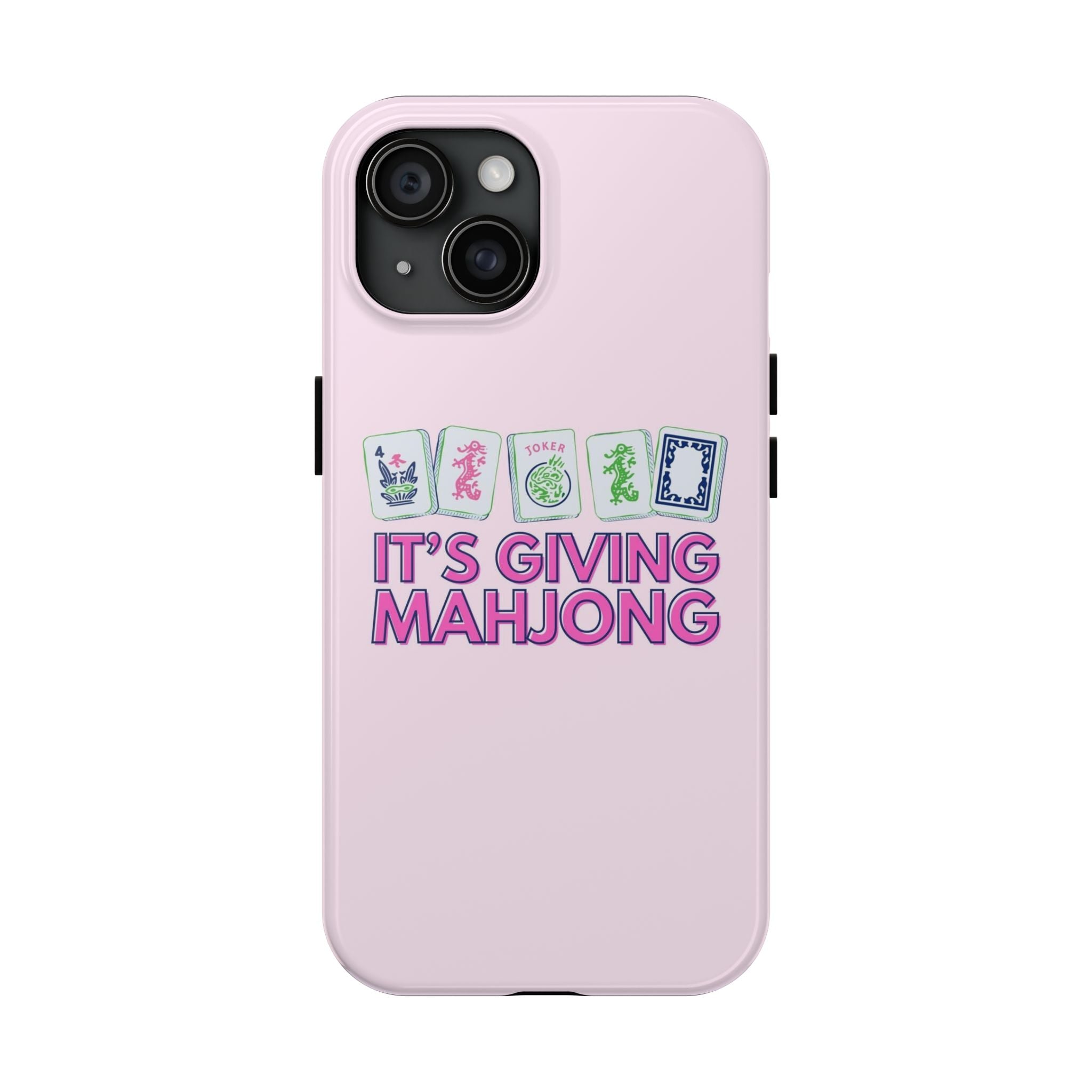 Mahjong- Pink