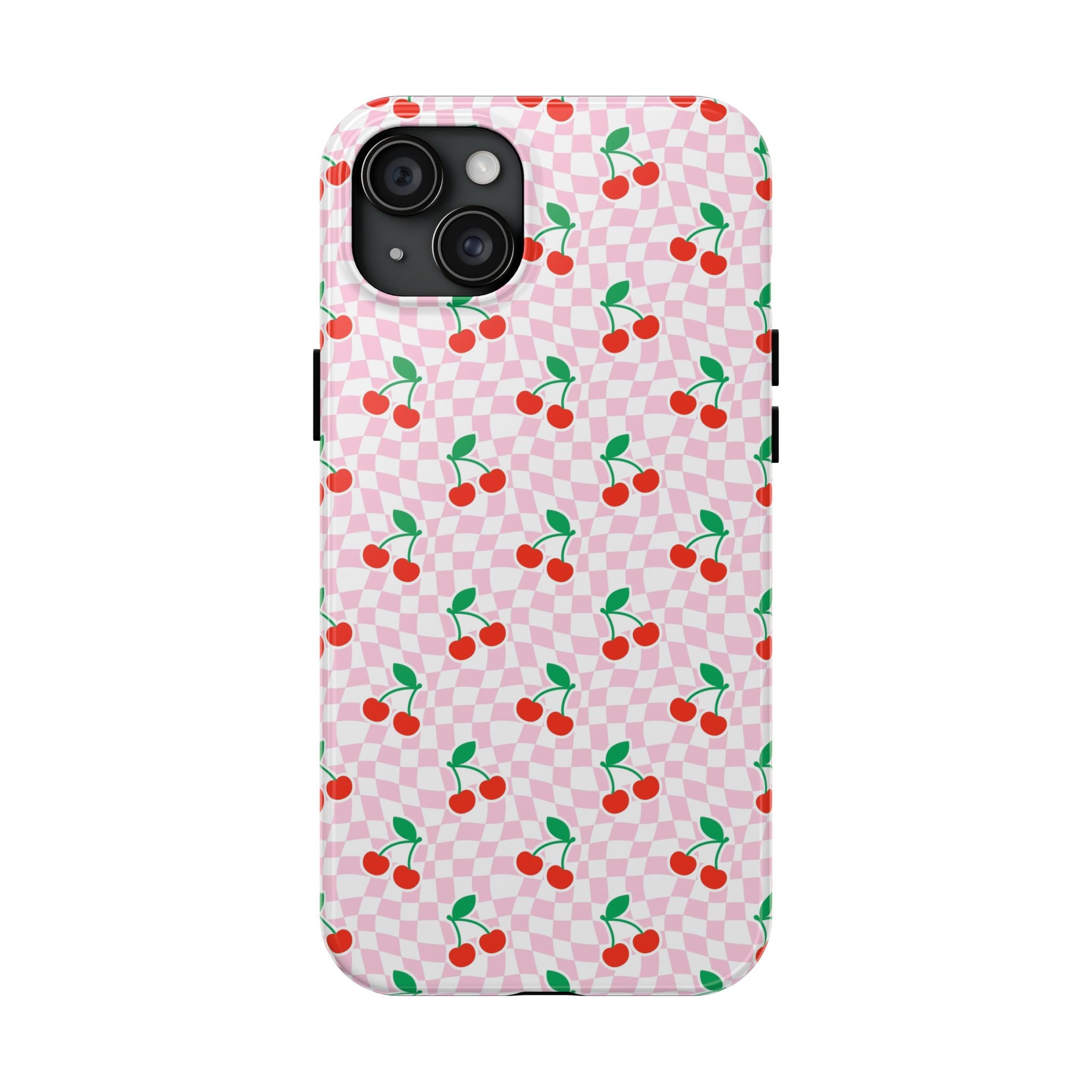 Pink Checkered Cherries