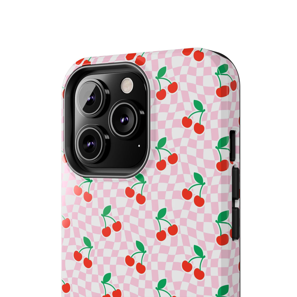 Pink Checkered Cherries