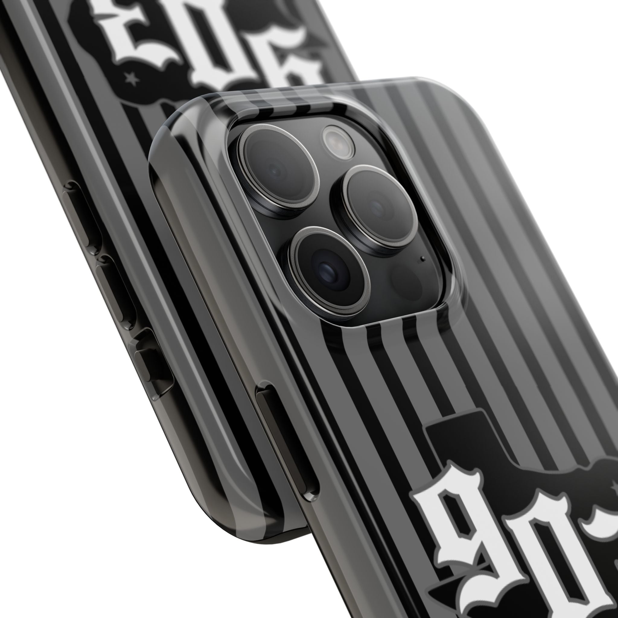 903- Black Pinstripe