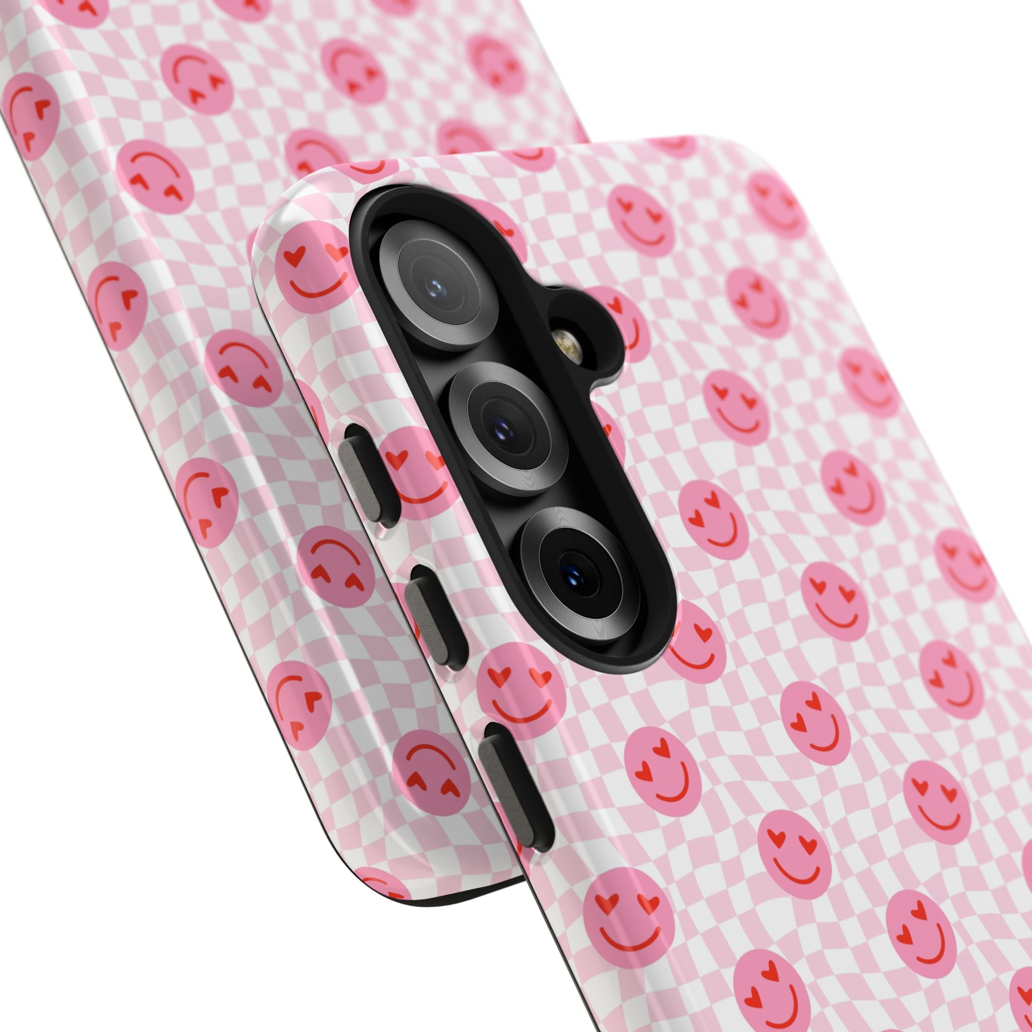 Pink Smiley Phone Case